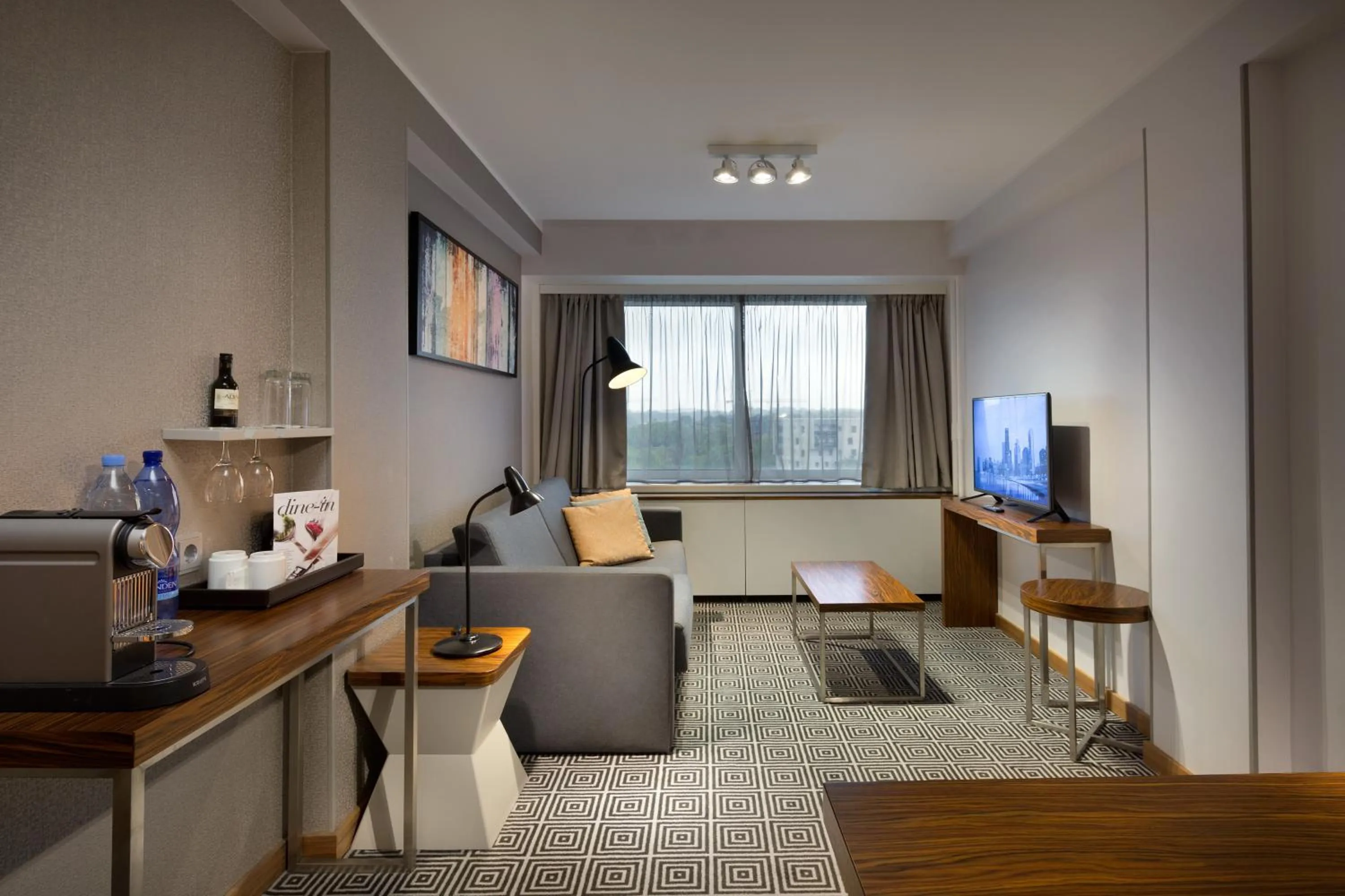 Living room in Radisson Blu Hotel Olümpia