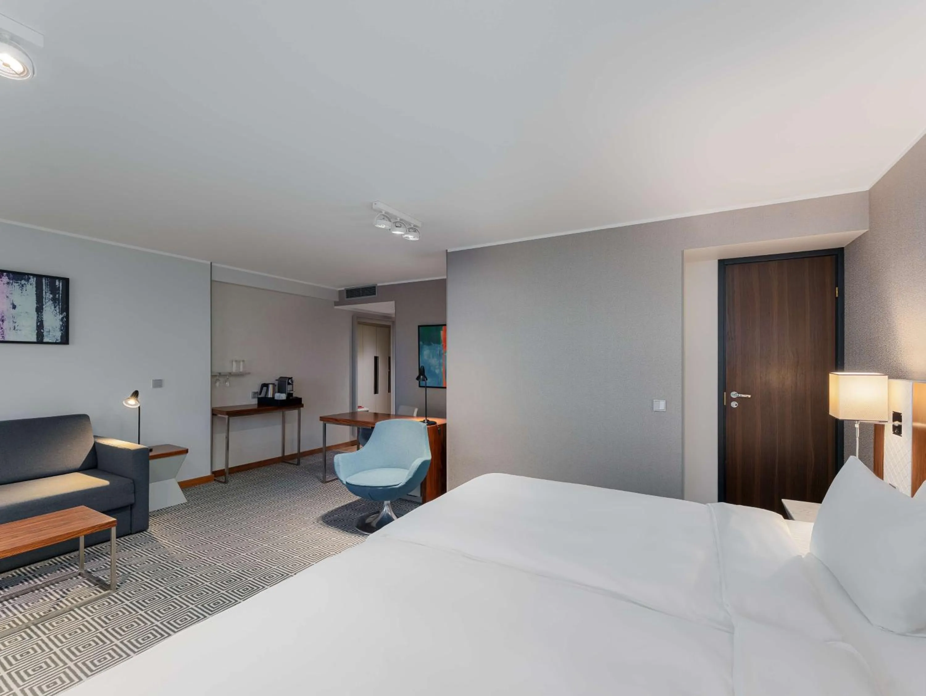 Bedroom, Bed in Radisson Blu Hotel Olümpia