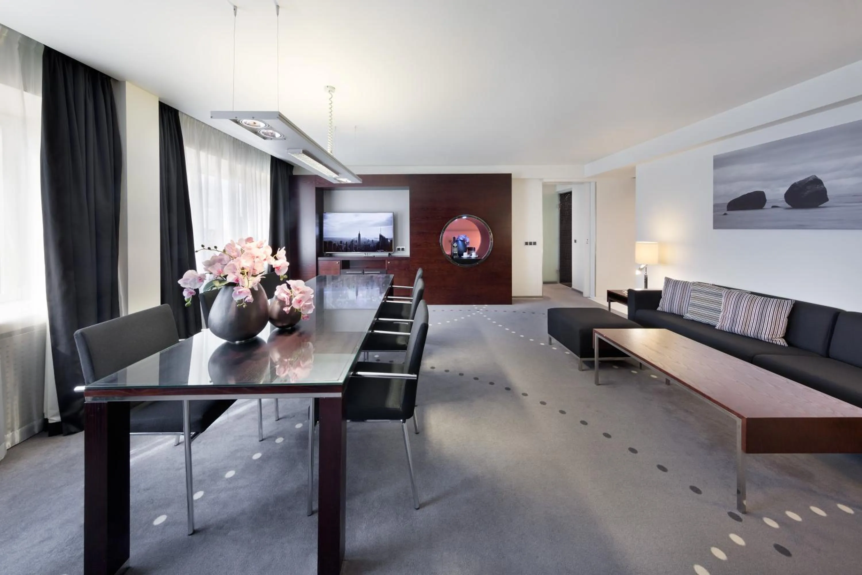 Bed in Radisson Blu Hotel Olümpia