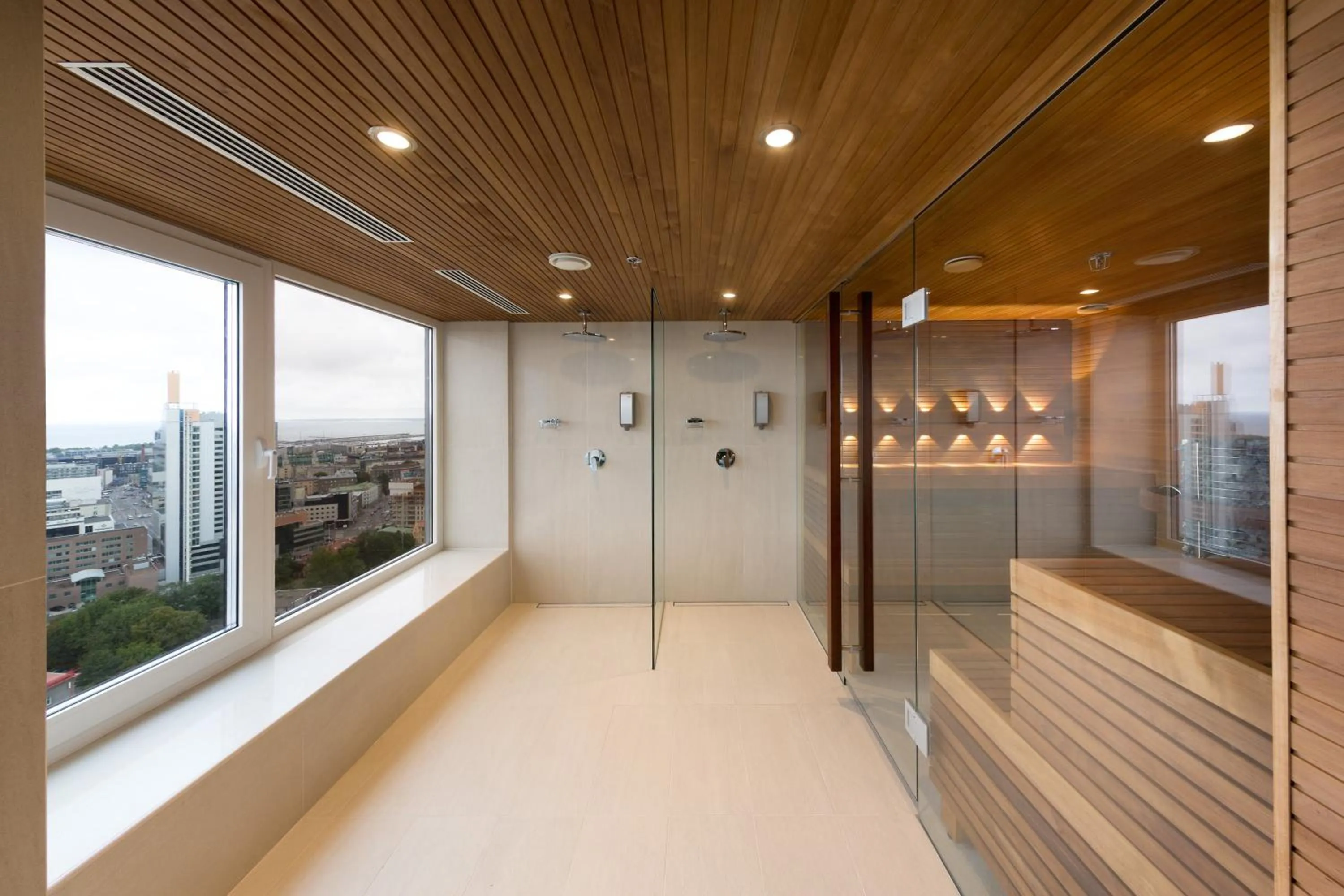 Sauna in Radisson Blu Hotel Olümpia