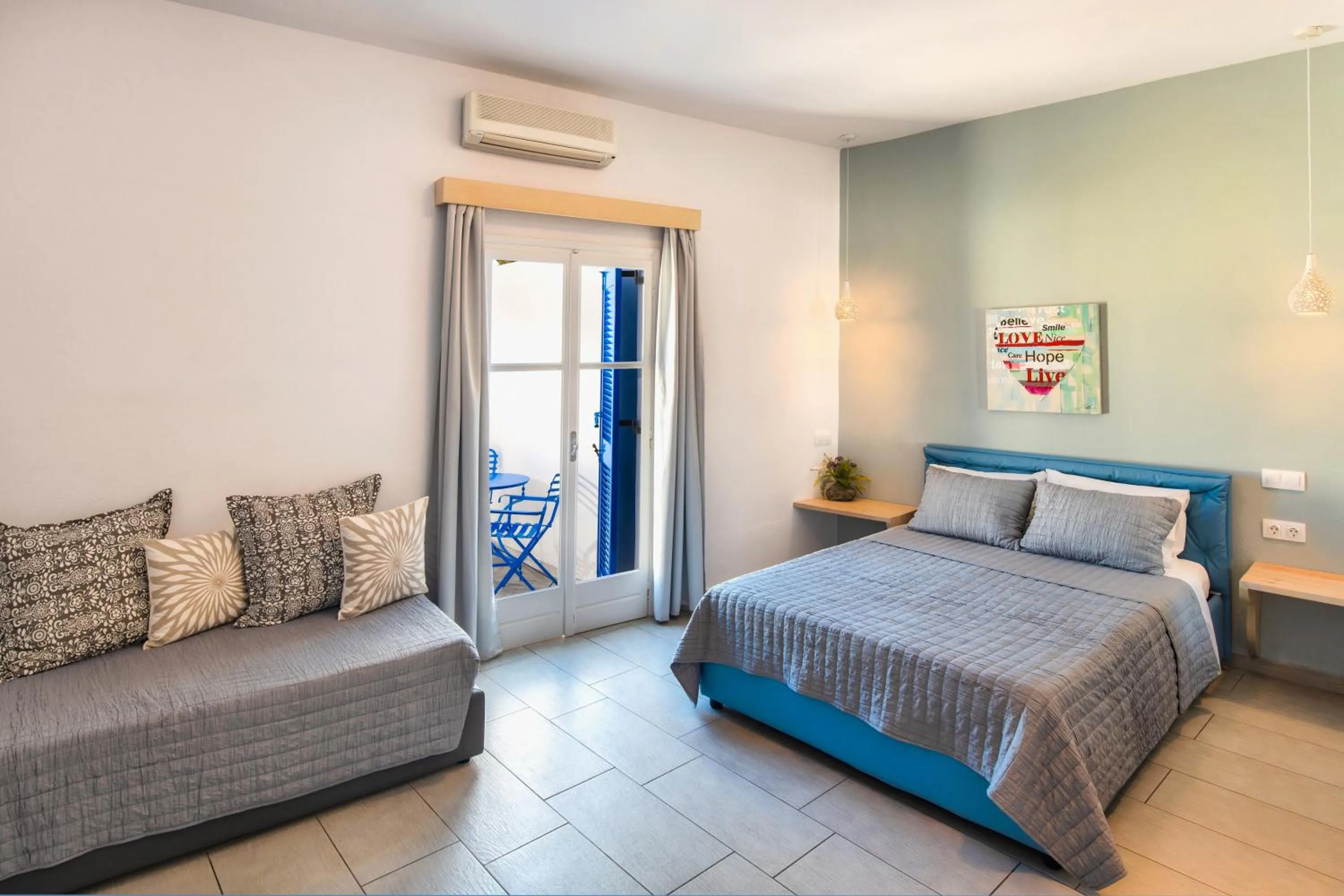 Photo of the whole room, Bed in Afrodete Hotel