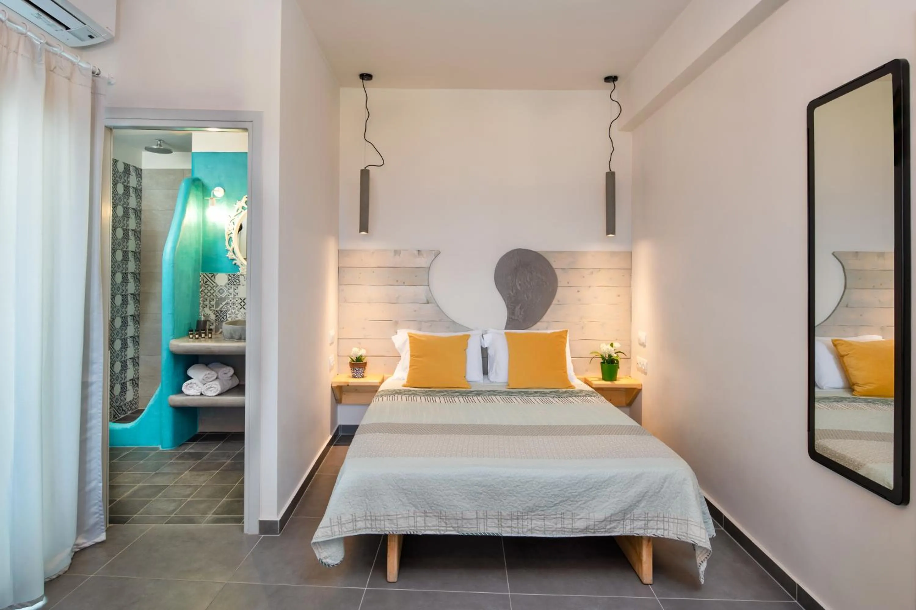 Photo of the whole room, Bed in Afrodete Hotel