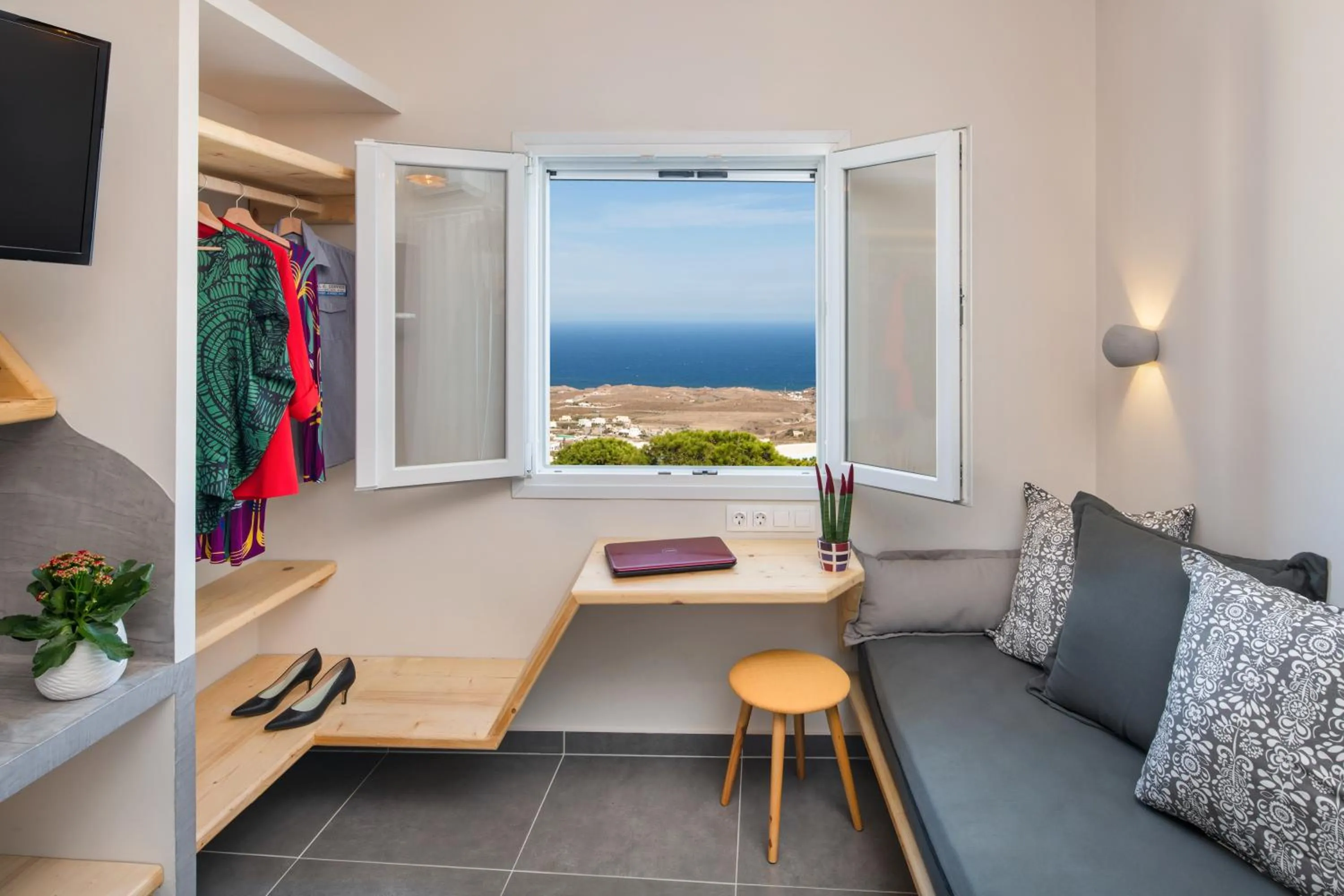 Sea view in Afrodete Hotel