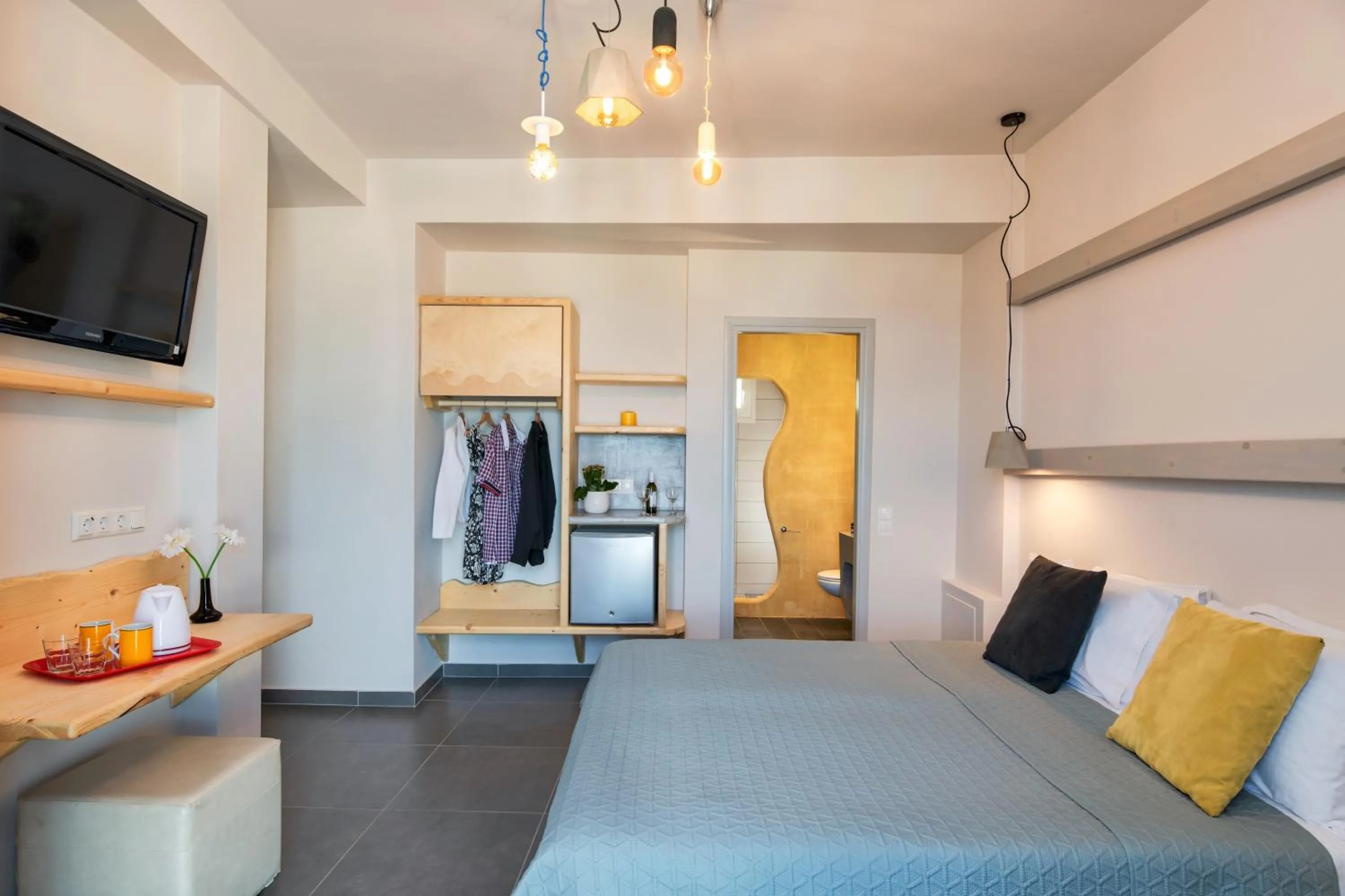 Photo of the whole room, Bed in Afrodete Hotel