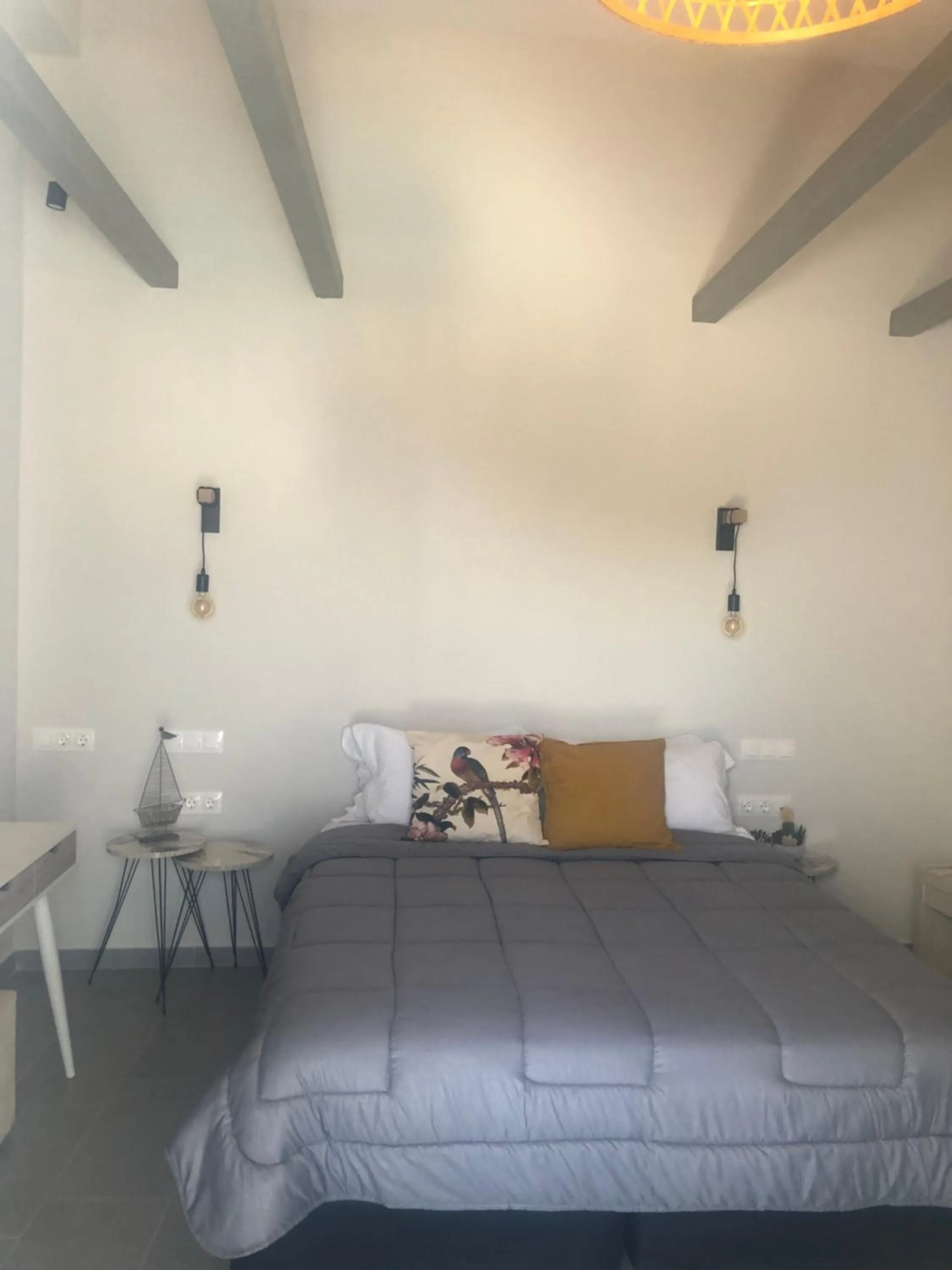 Bed in Afrodete Hotel