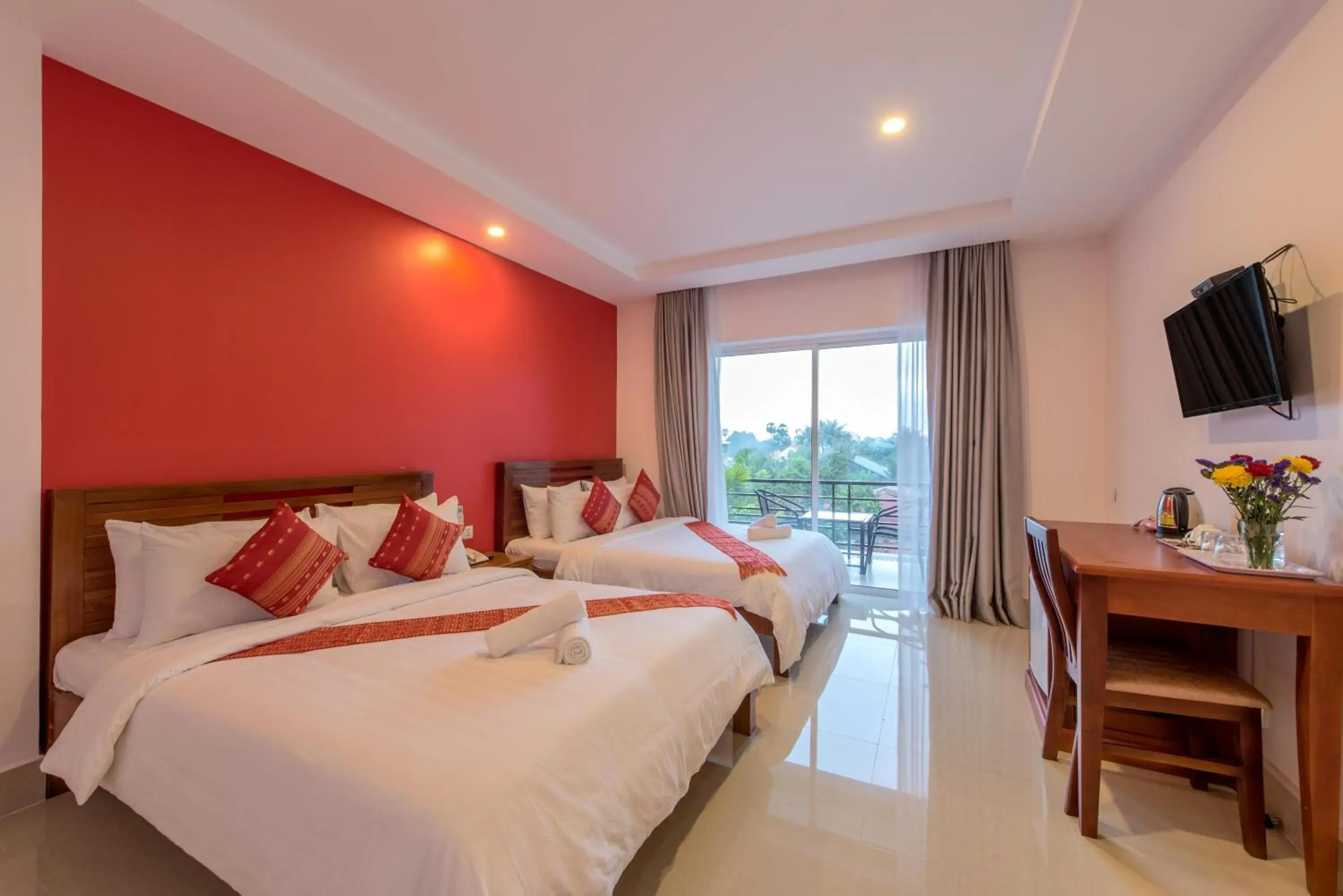 Bedroom, Bed in Golden Citadel Hotel Siem Reap Bedroom, Bed in Golden Citadel Hotel Siem Reap