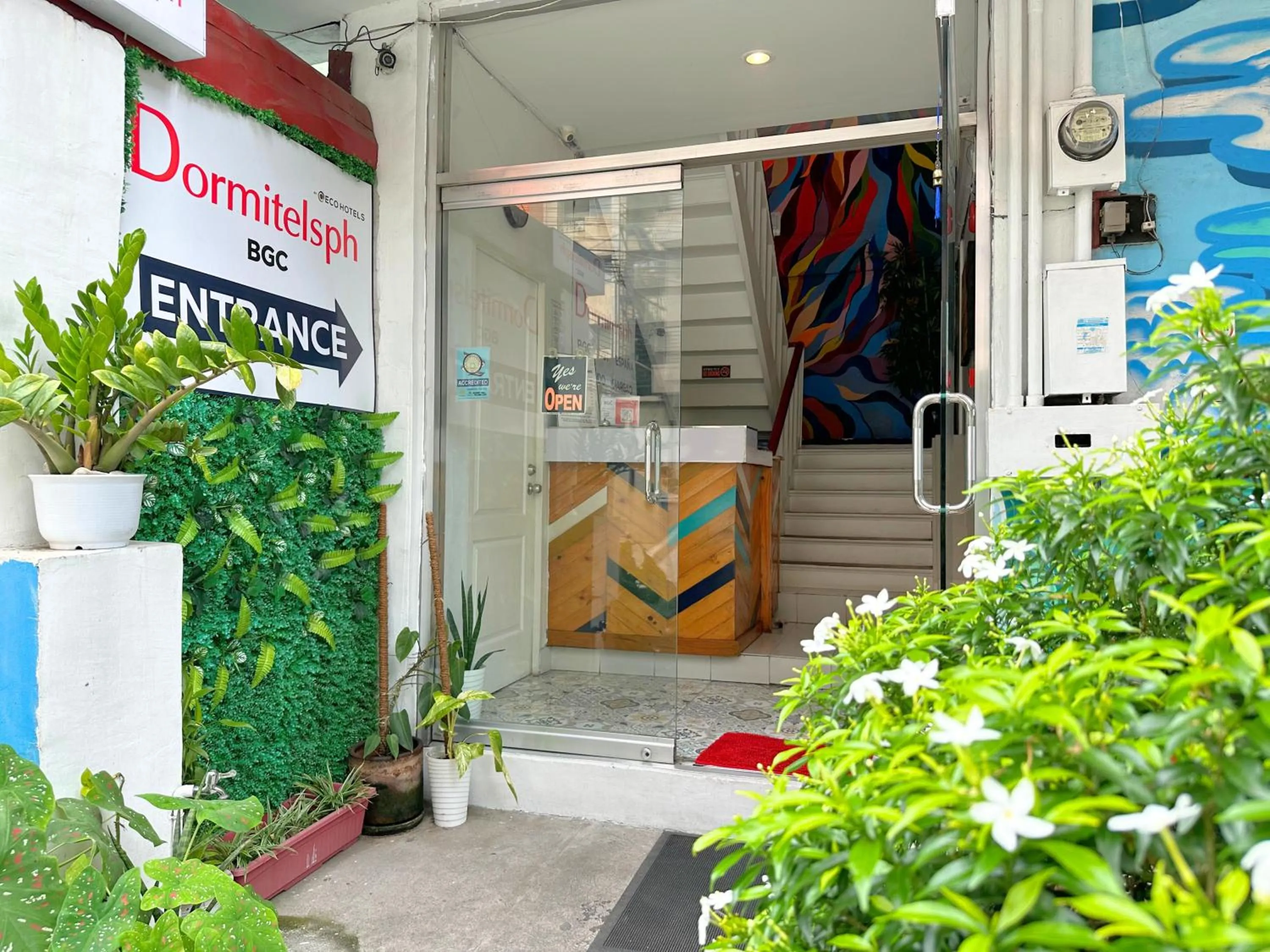 Facade/entrance in Dormitelsph BGC