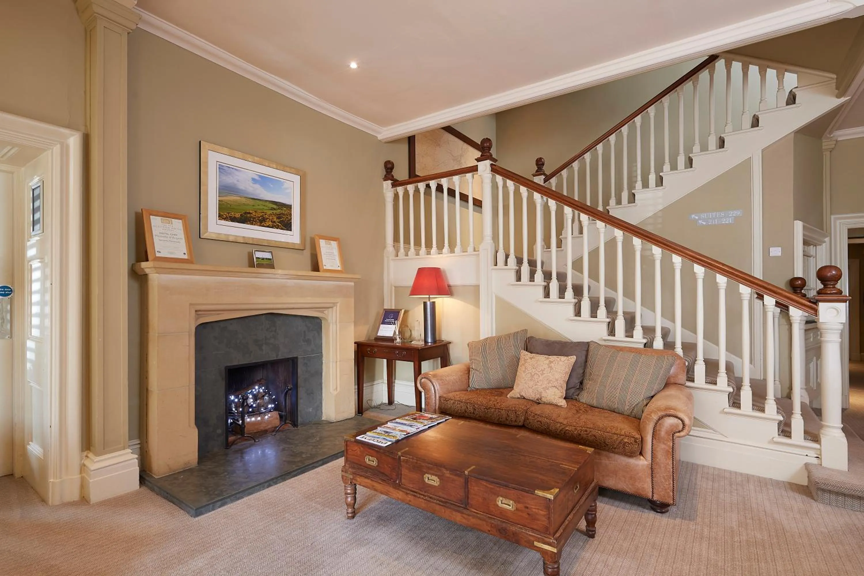 Lobby or reception in Royal Golf Hotel, by Highland Coast Hotels