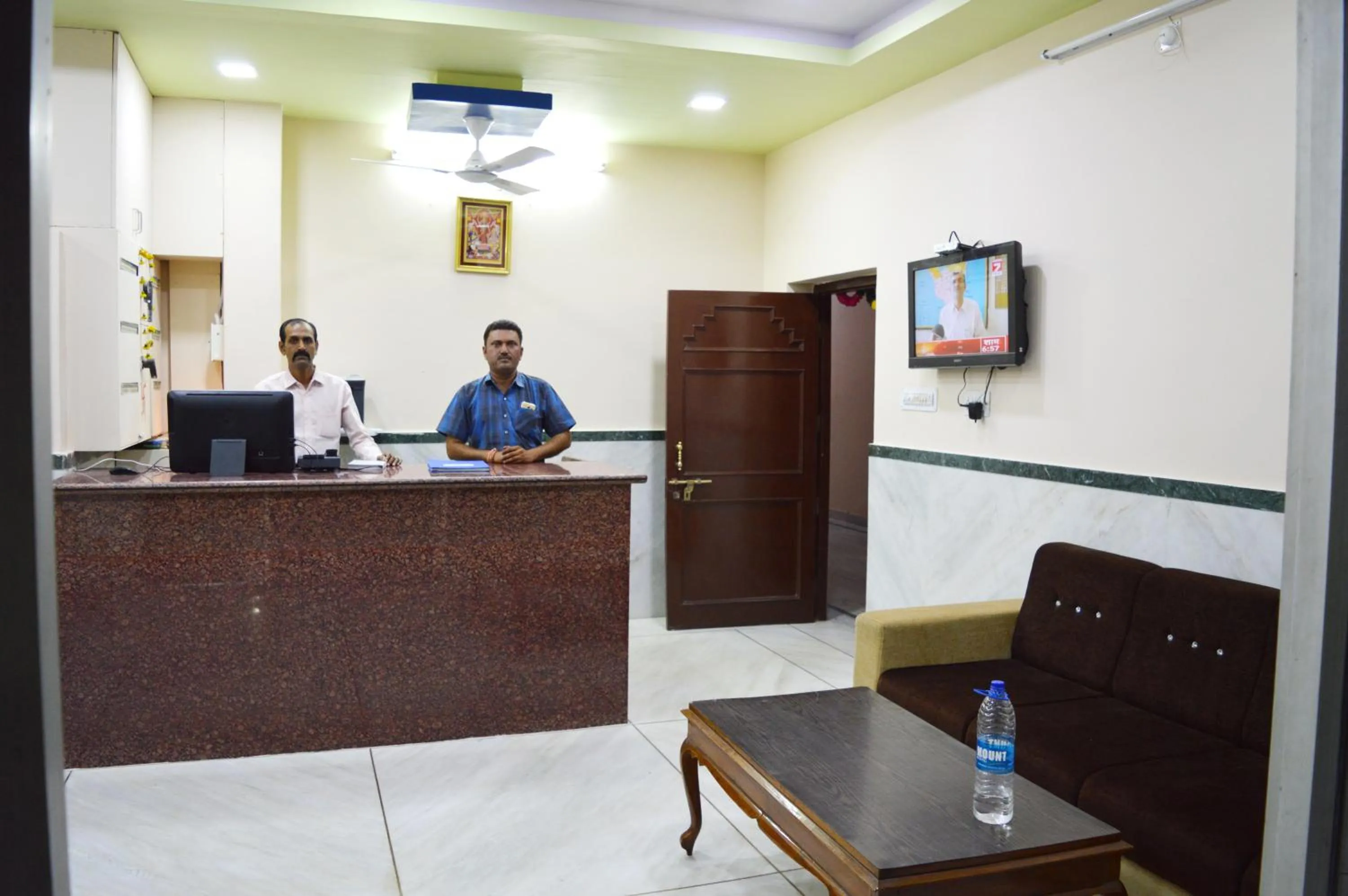 Lobby or reception in Laxmi Mahal