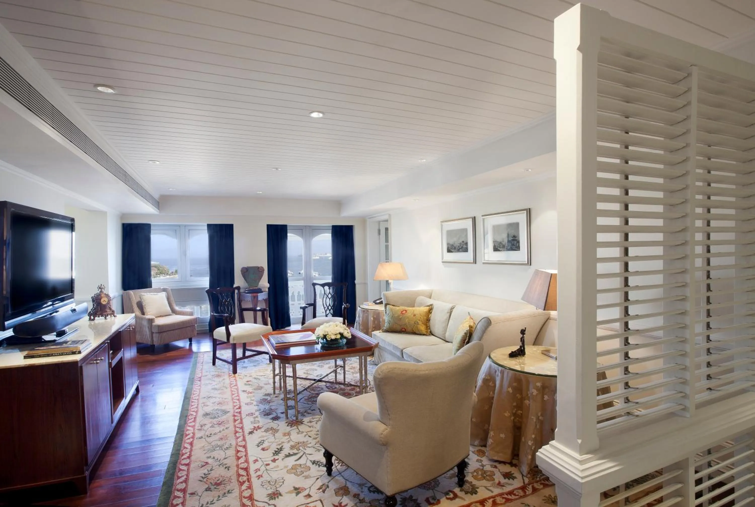 Living room in The Taj Mahal Palace, Mumbai