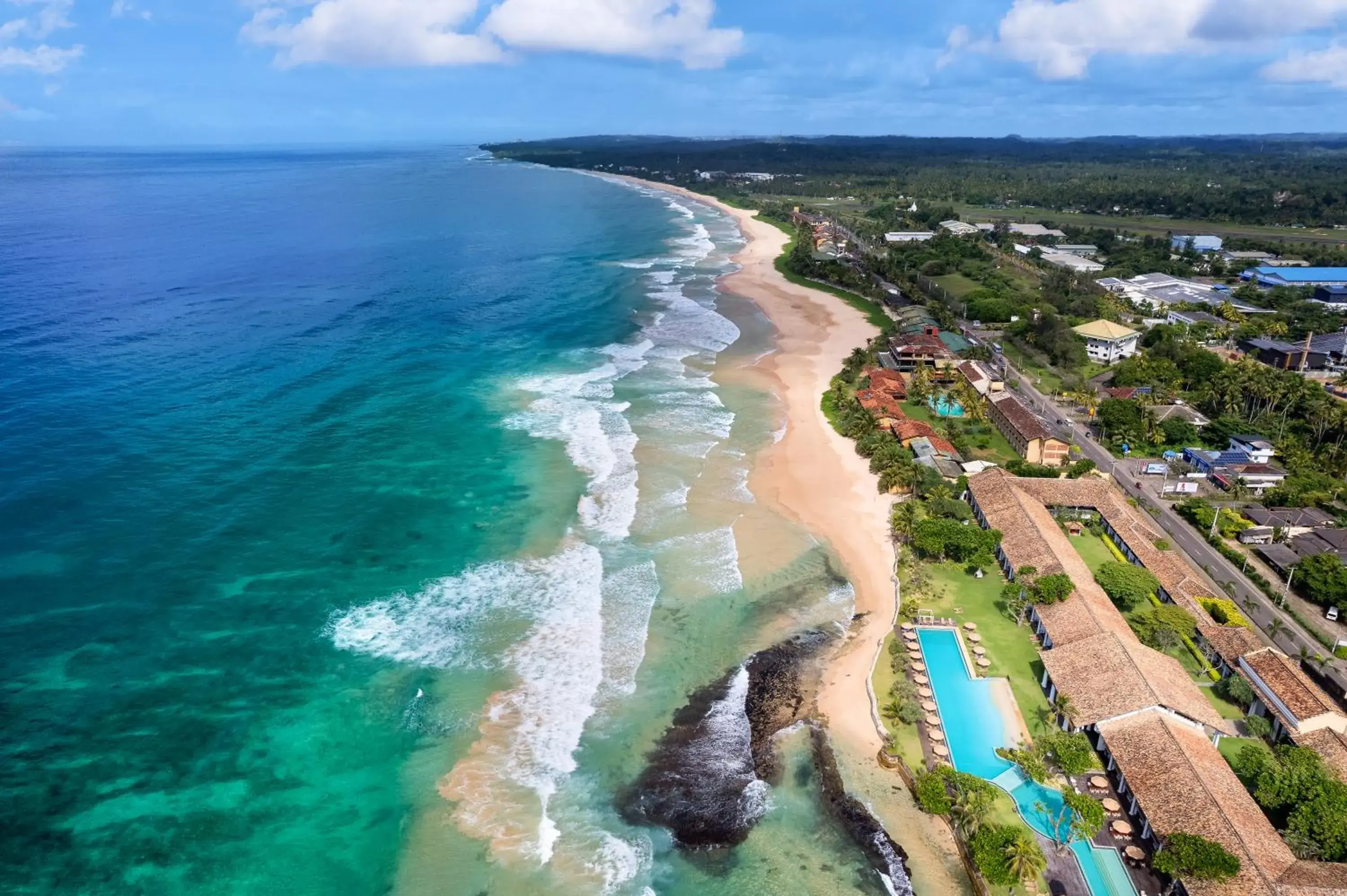 Bird's eye view in The Fortress Resort & Spa Galle Bird's eye view in The Fortress Resort & Spa Galle