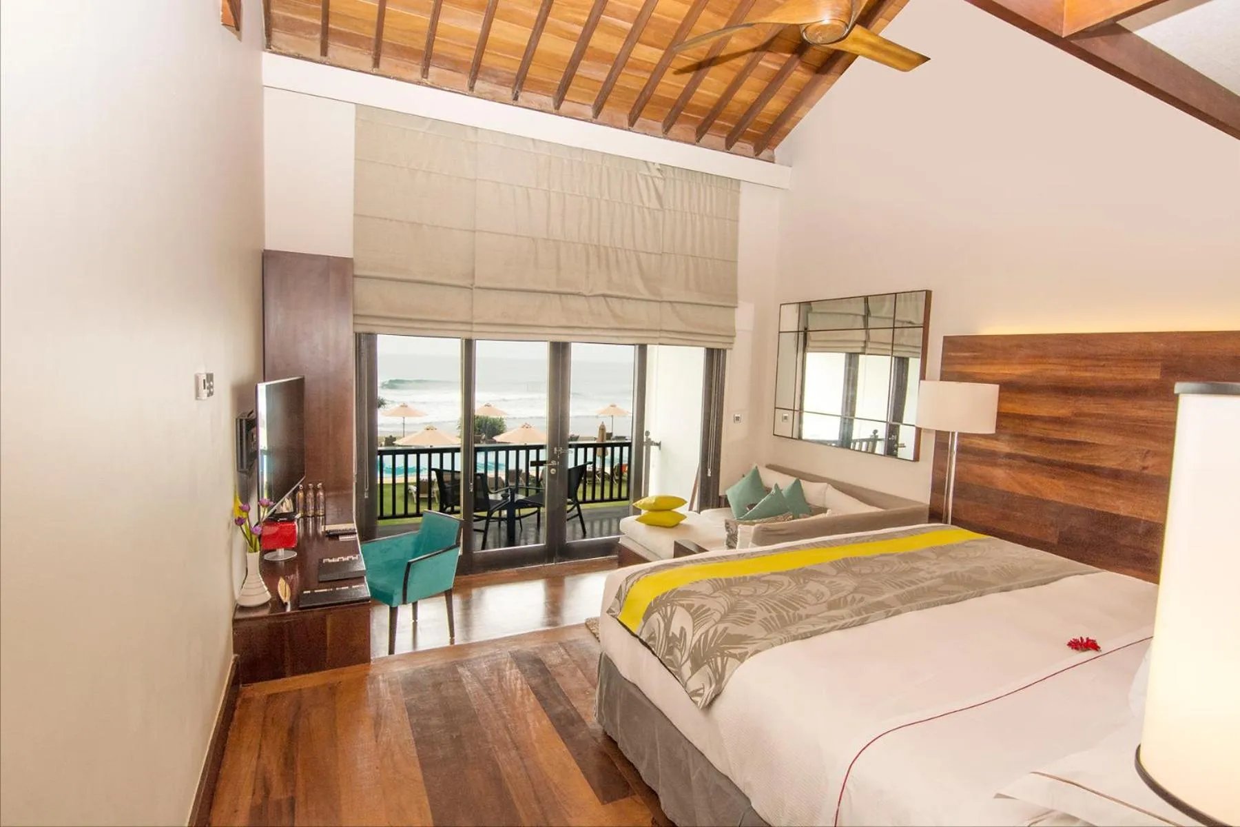 Bed in The Fortress Resort & Spa Galle