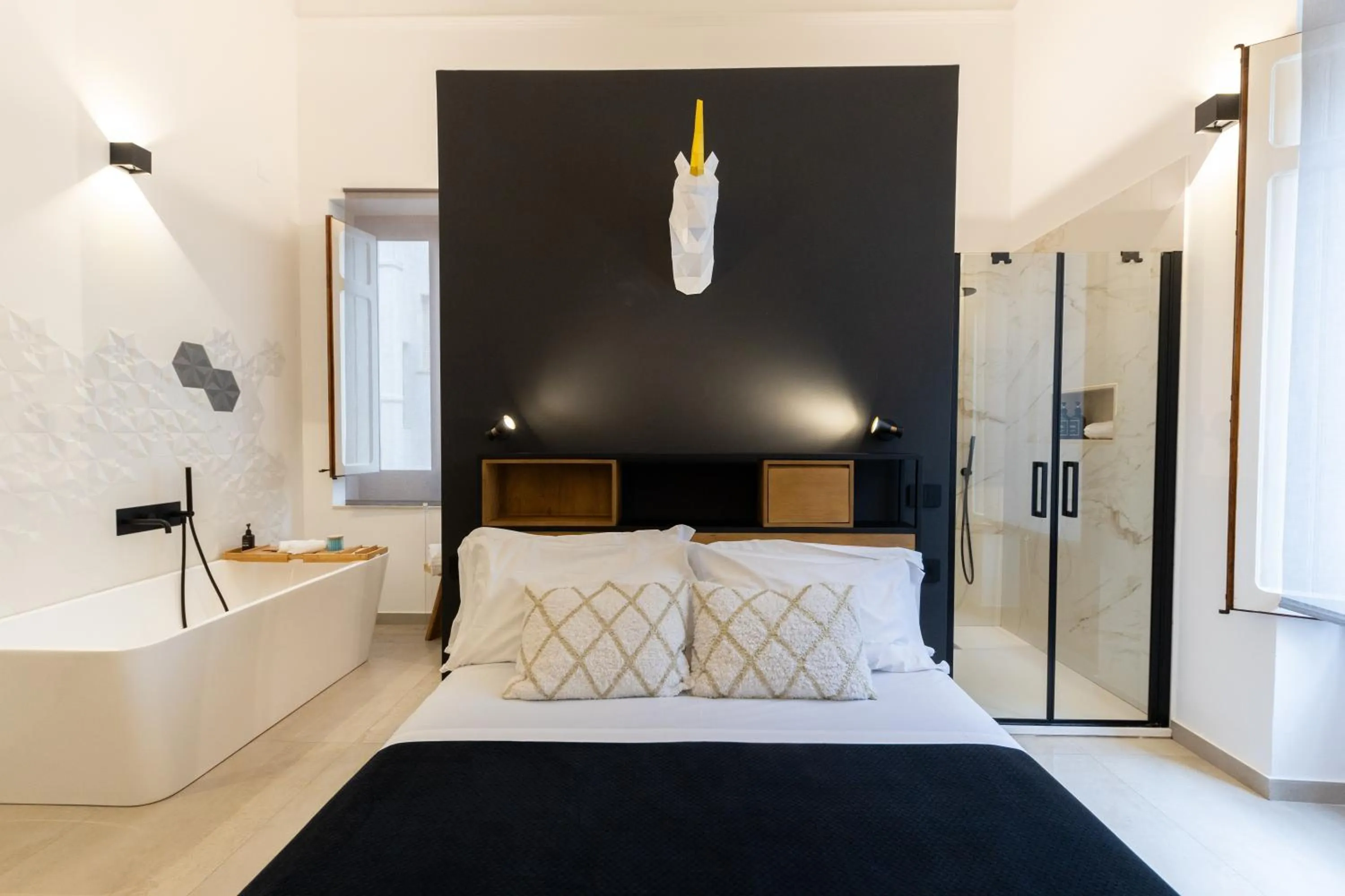 Bed in Bohémien Boutique Guesthouse