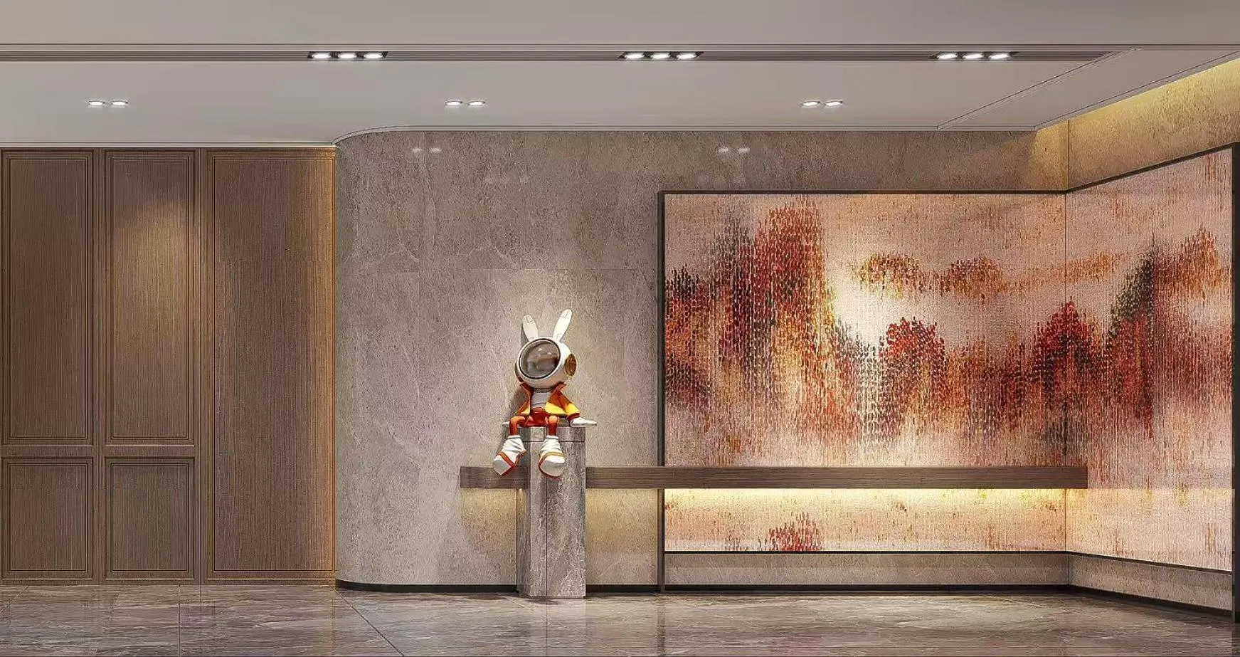 Lobby or reception in Five Rams City Hotel