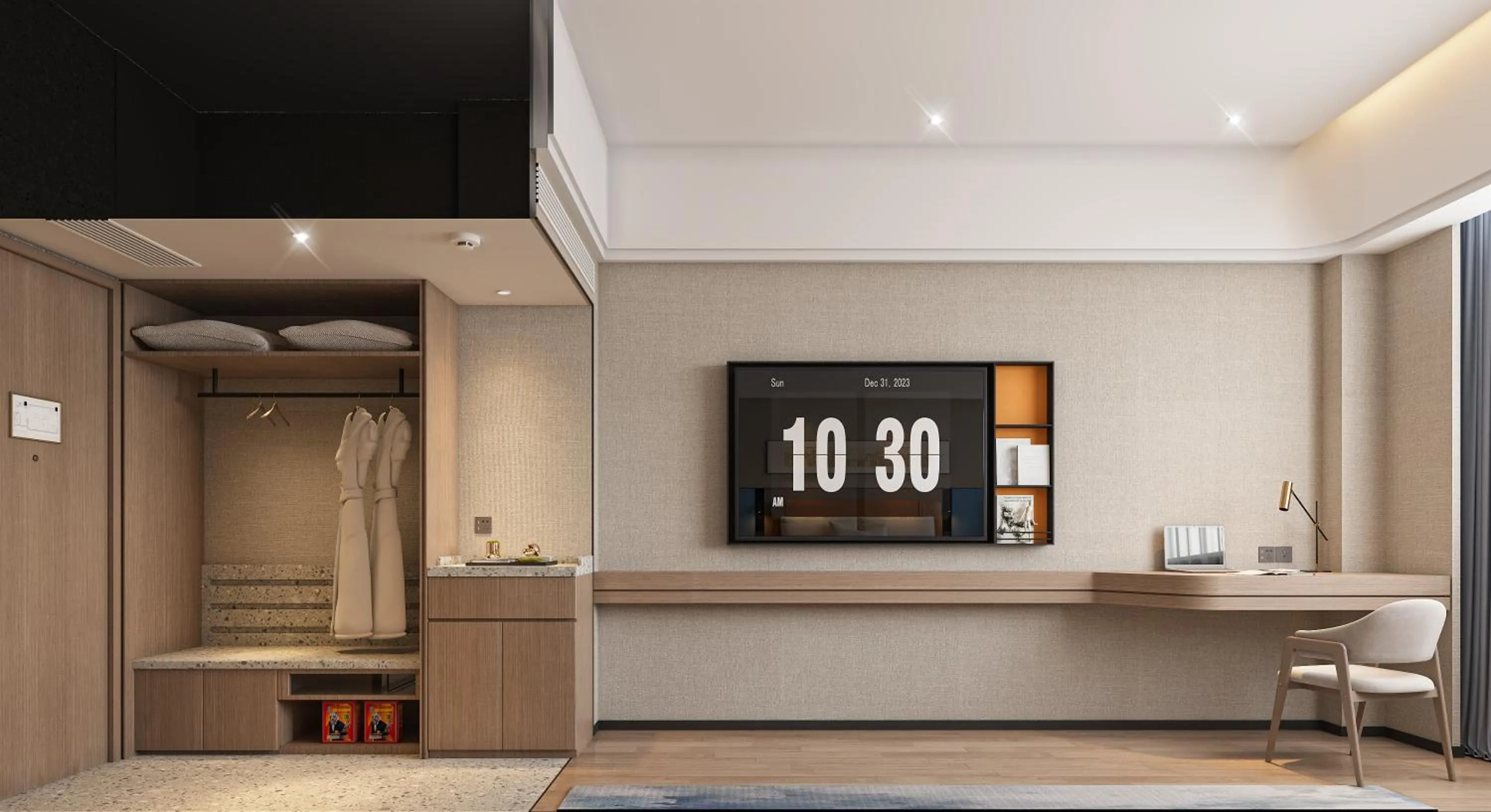 Photo of the whole room in Five Rams City Hotel