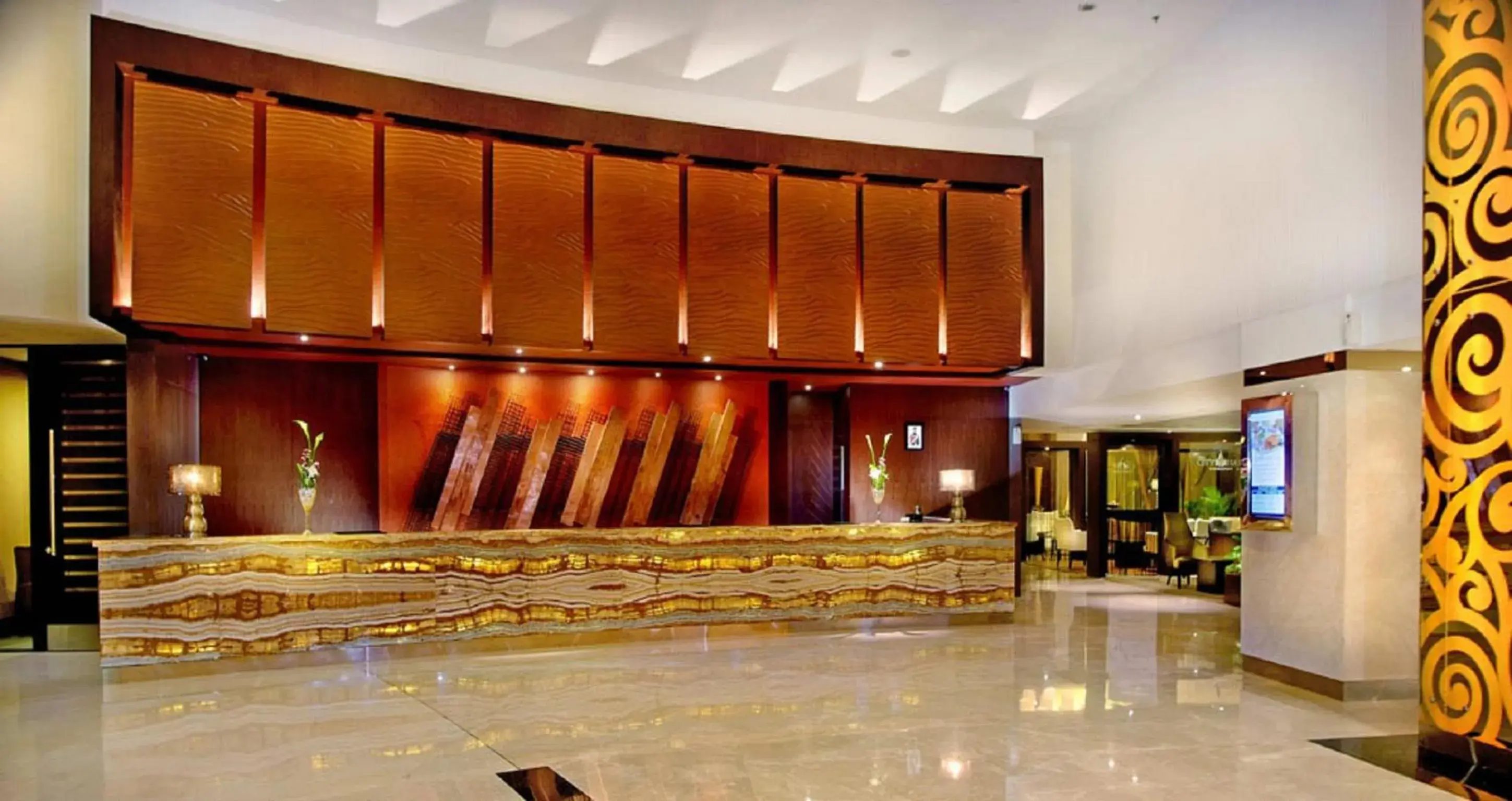 Lobby or reception in Grand City Hall Hotel & Serviced Residences Lobby or reception in Grand City Hall Hotel & Serviced Residences