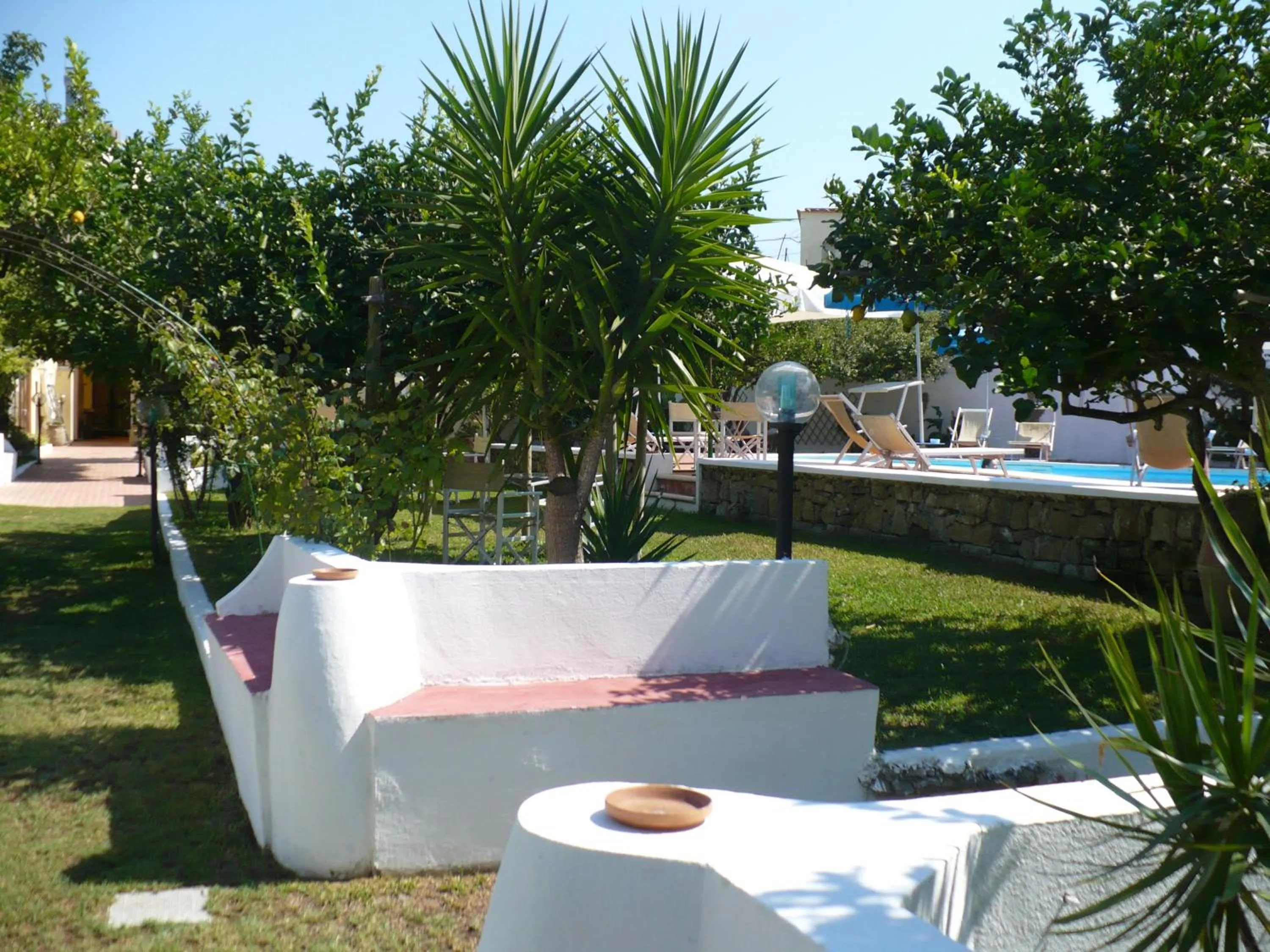 Garden in Hotel Savoia