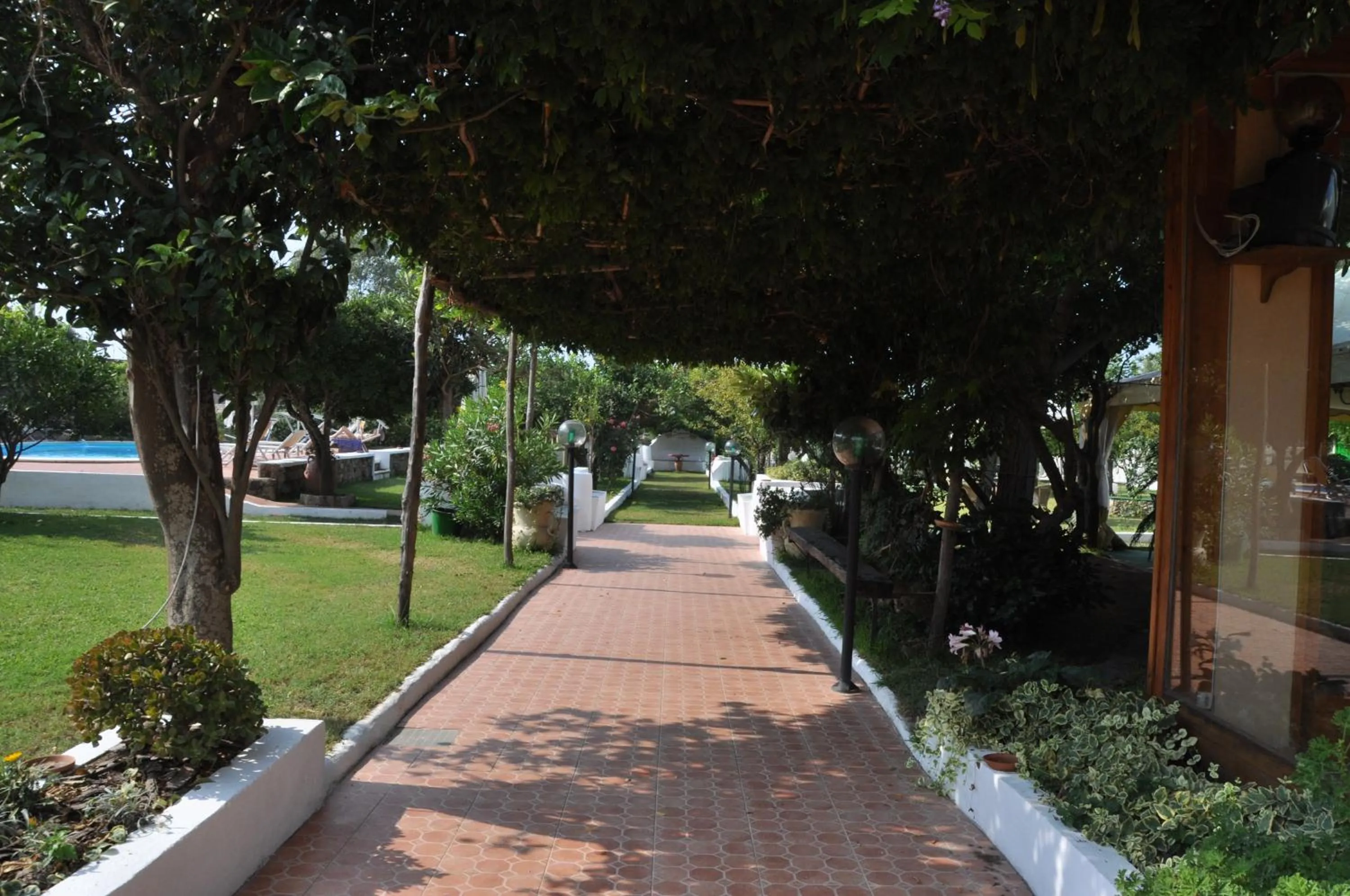 Garden in Hotel Savoia
