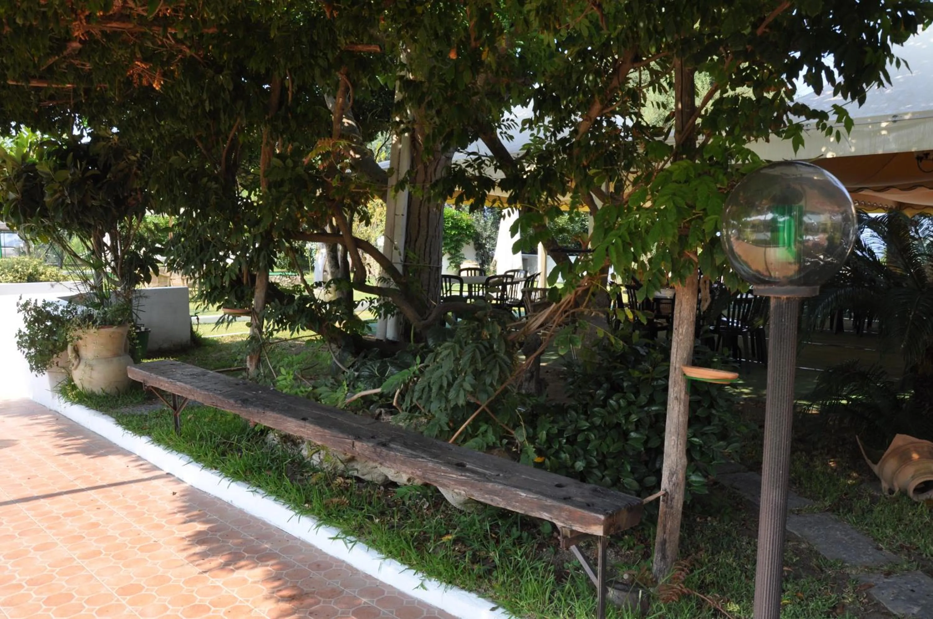 Garden in Hotel Savoia