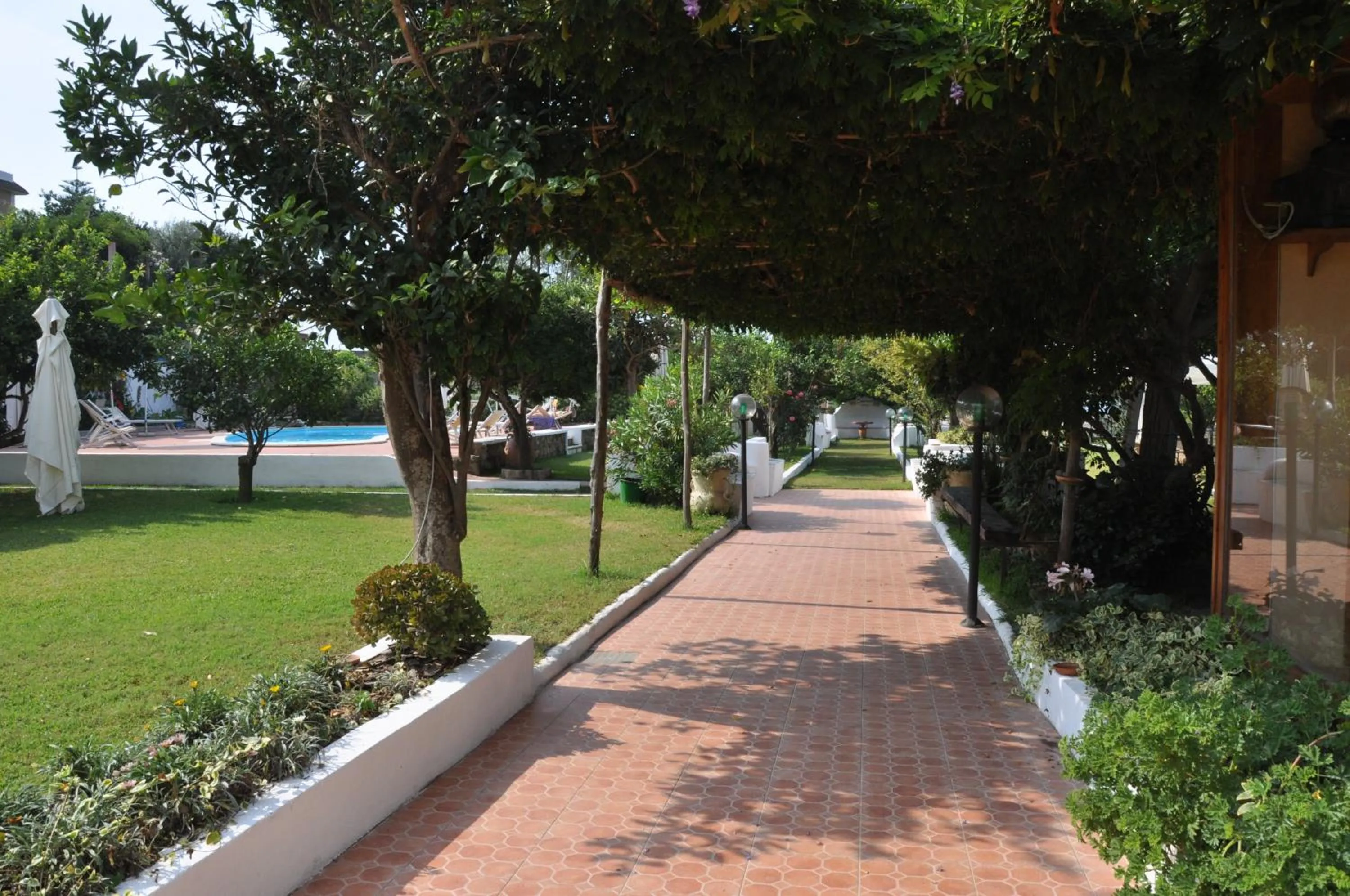 Garden in Hotel Savoia