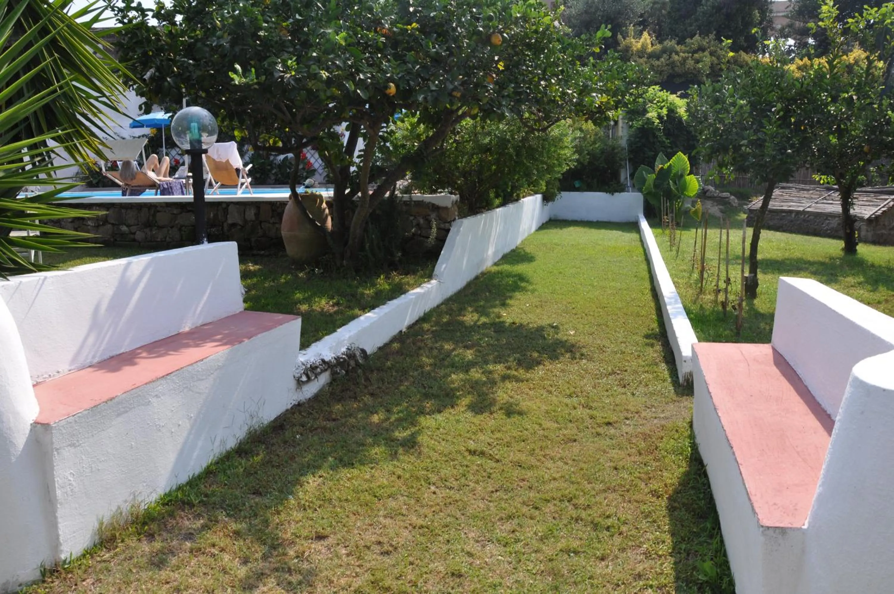 Garden in Hotel Savoia