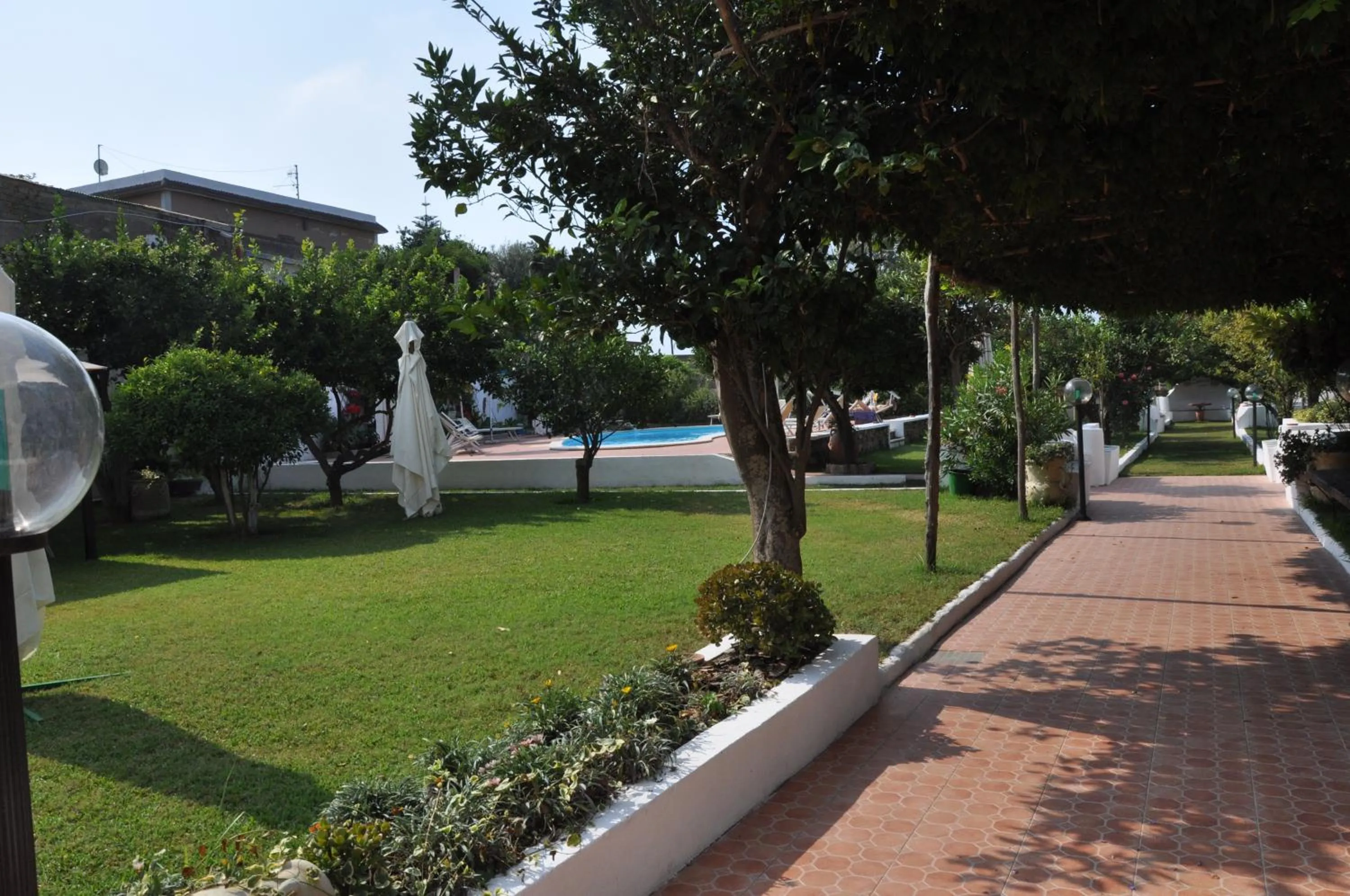 Garden in Hotel Savoia