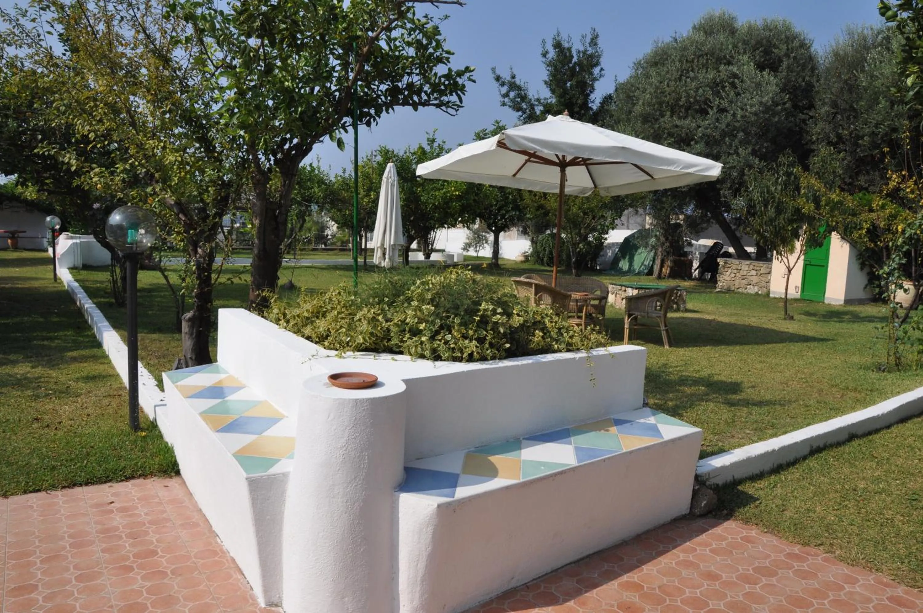 Garden in Hotel Savoia