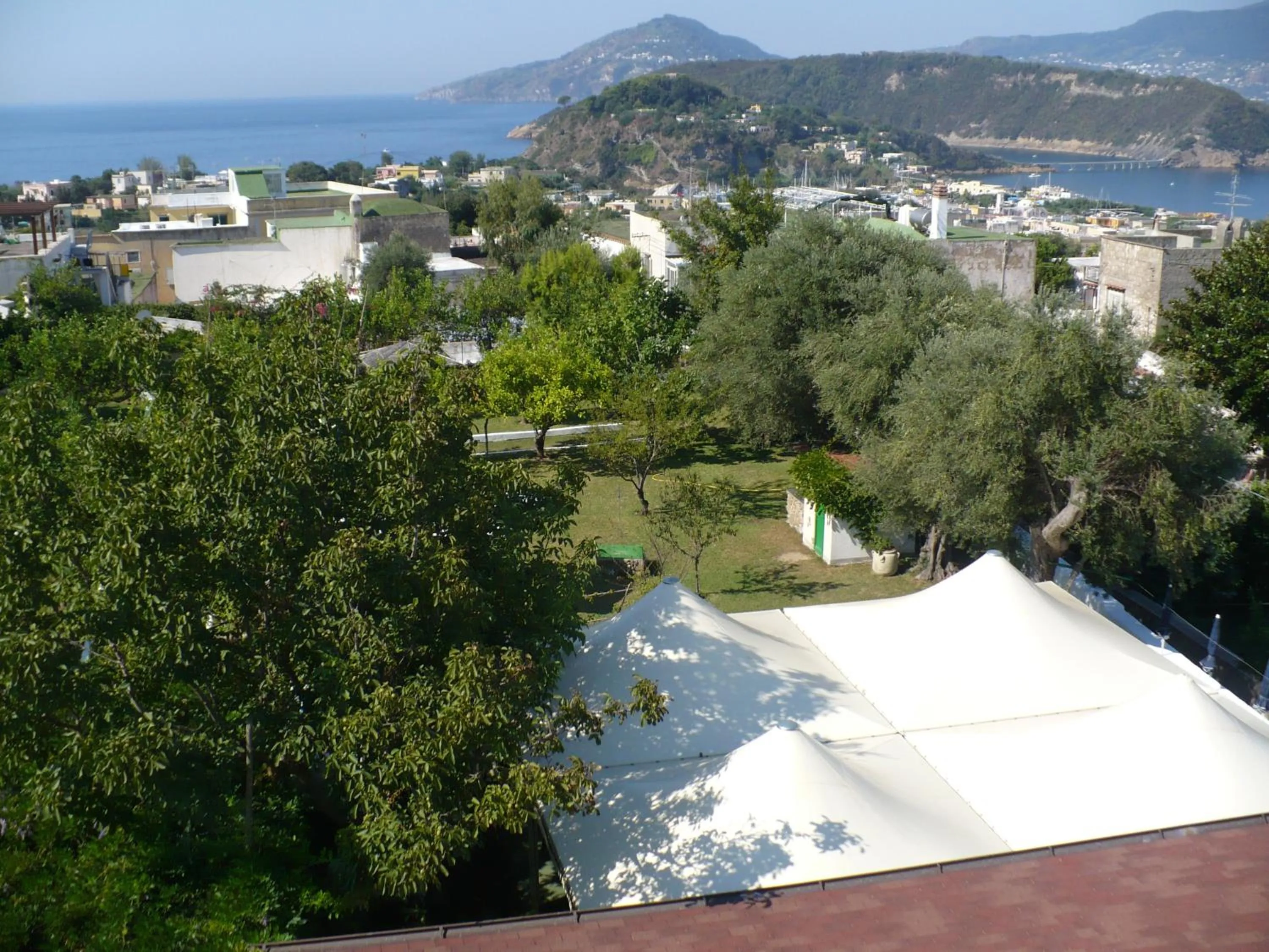 Garden view in Hotel Savoia
