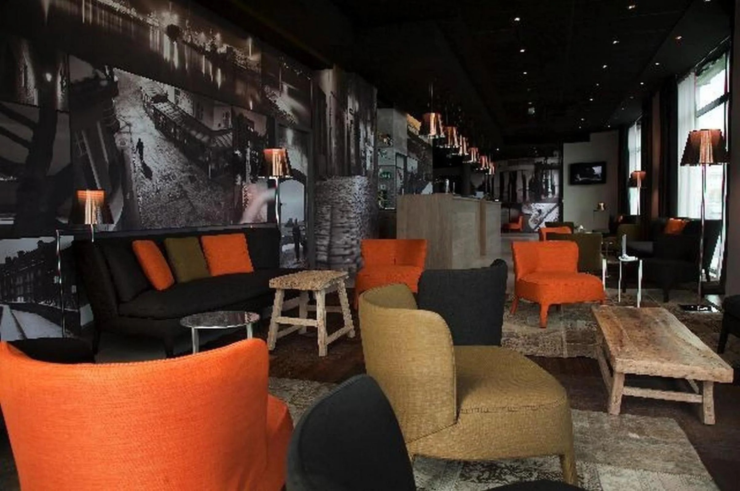 Lounge or bar in Mercure Saint Malo Balmoral