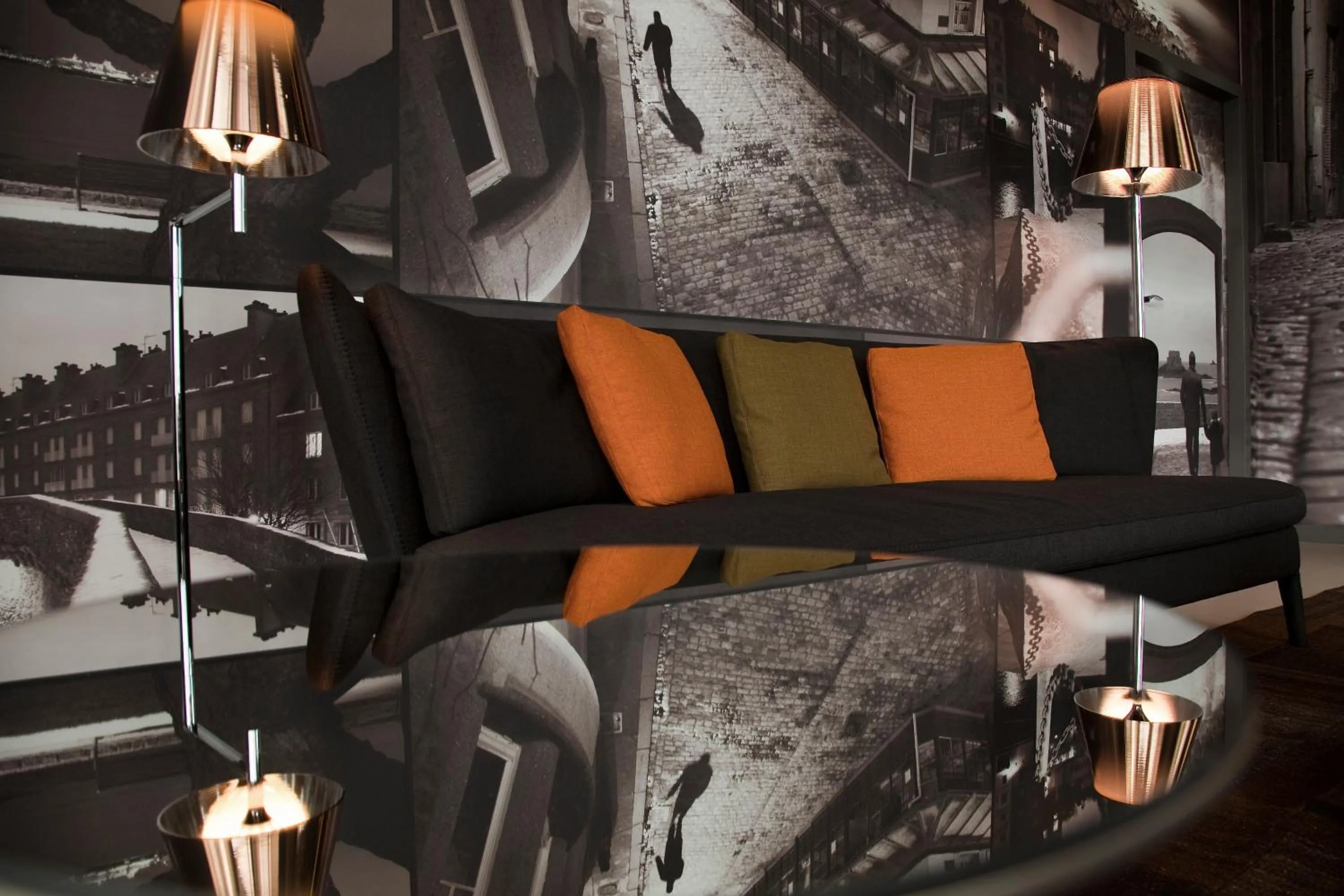 Lounge or bar in Mercure Saint Malo Balmoral