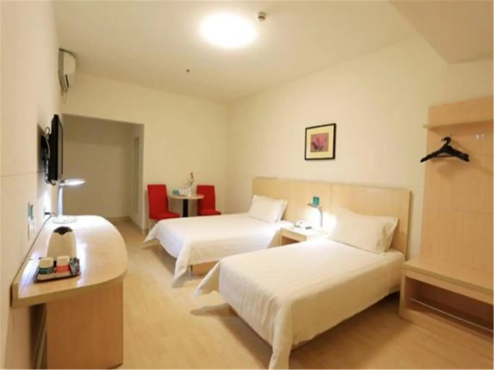 Bed in Jinjiang Inn - Qingdao Zhongshan Road Bed in Jinjiang Inn - Qingdao Zhongshan Road