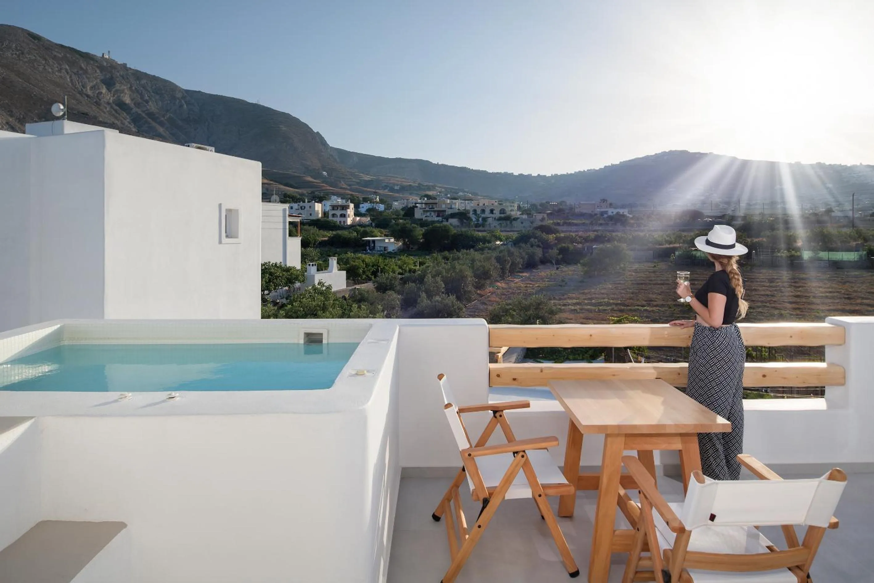 Mountain view in Casa Vitae Suites