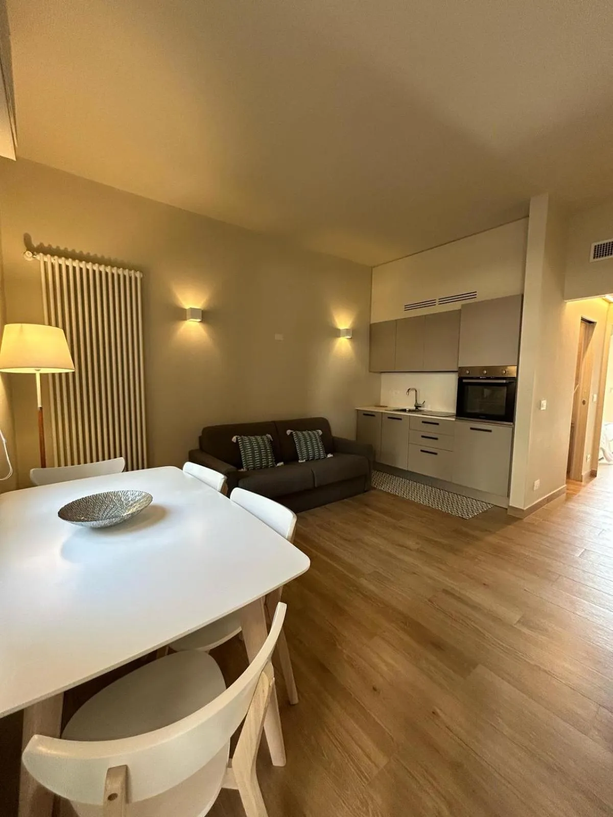 Kitchen or kitchenette in Hotel Ariston & Apartments