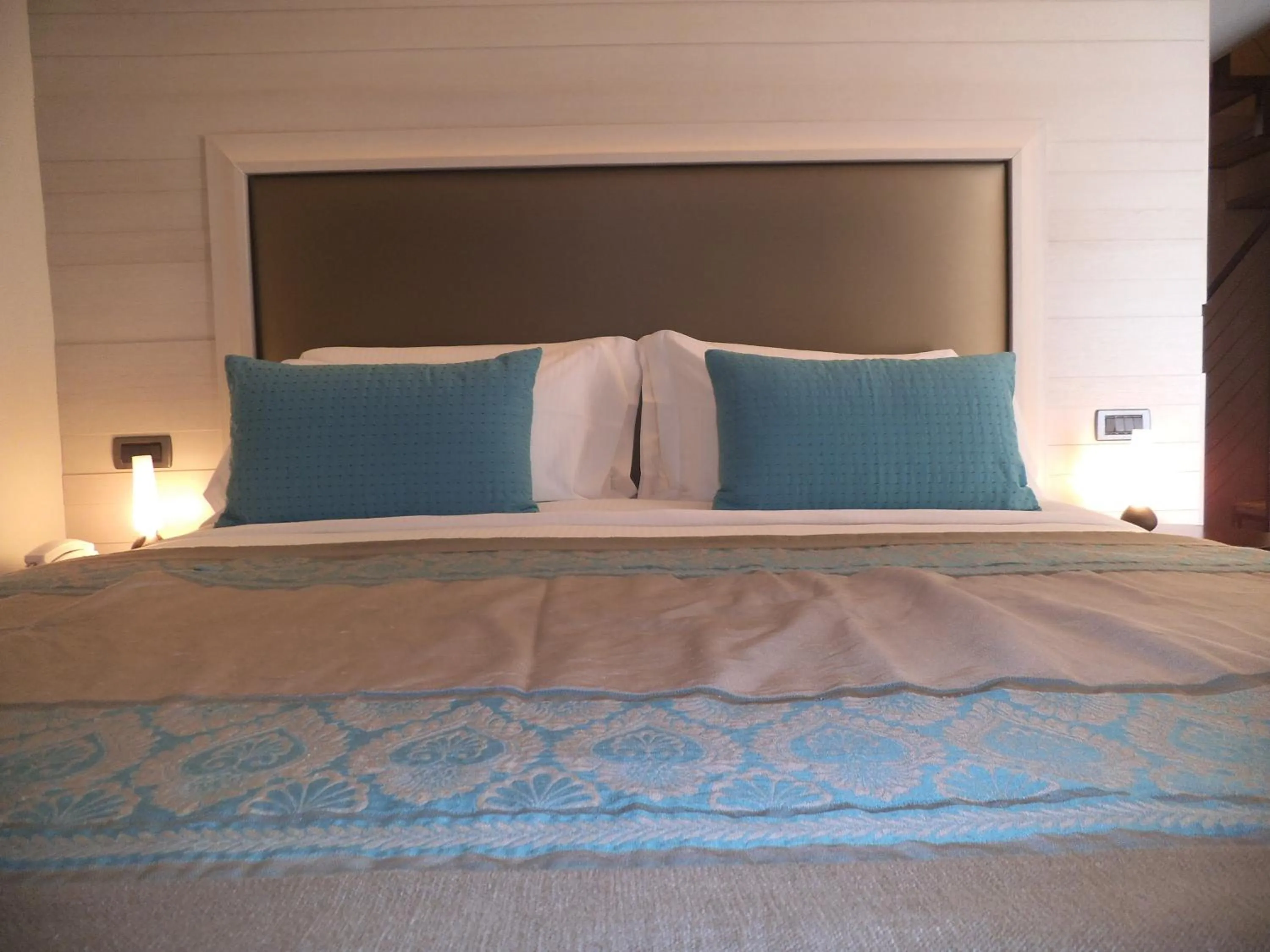 Decorative detail, Bed in Hotel Ariston & Apartments