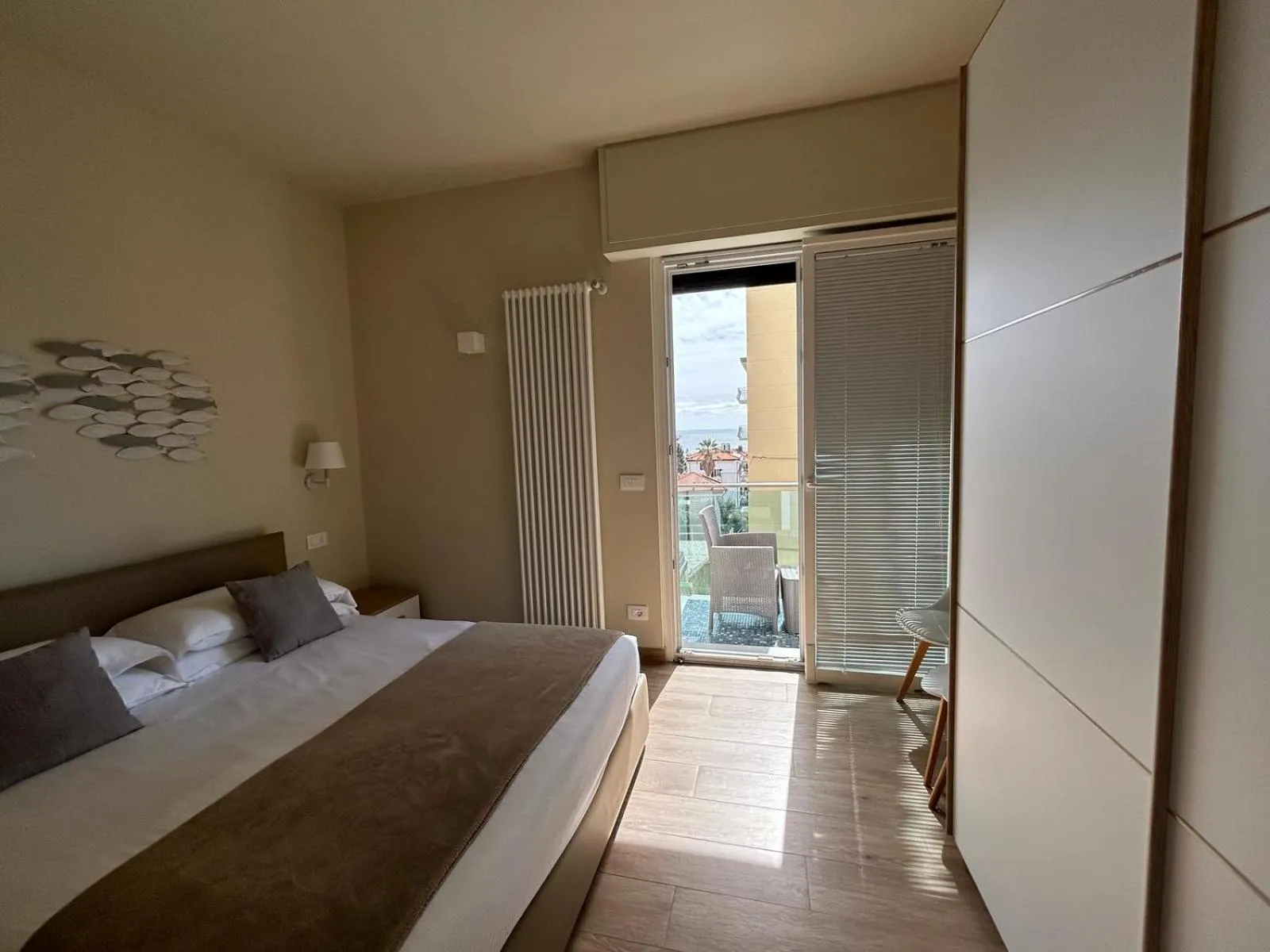 Bedroom, Bed in Hotel Ariston & Apartments