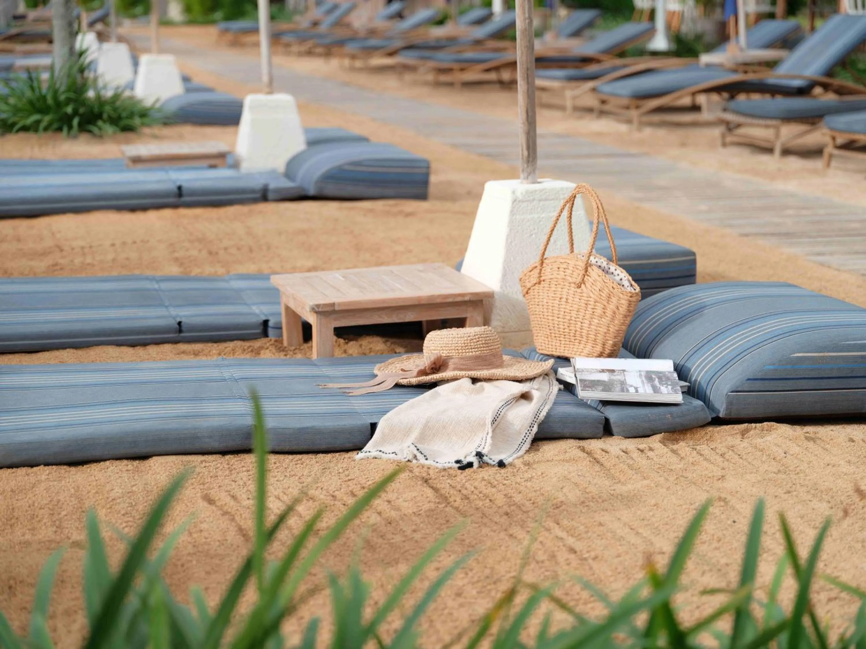 sunbed in Blu-Zea Resort by Double-Six