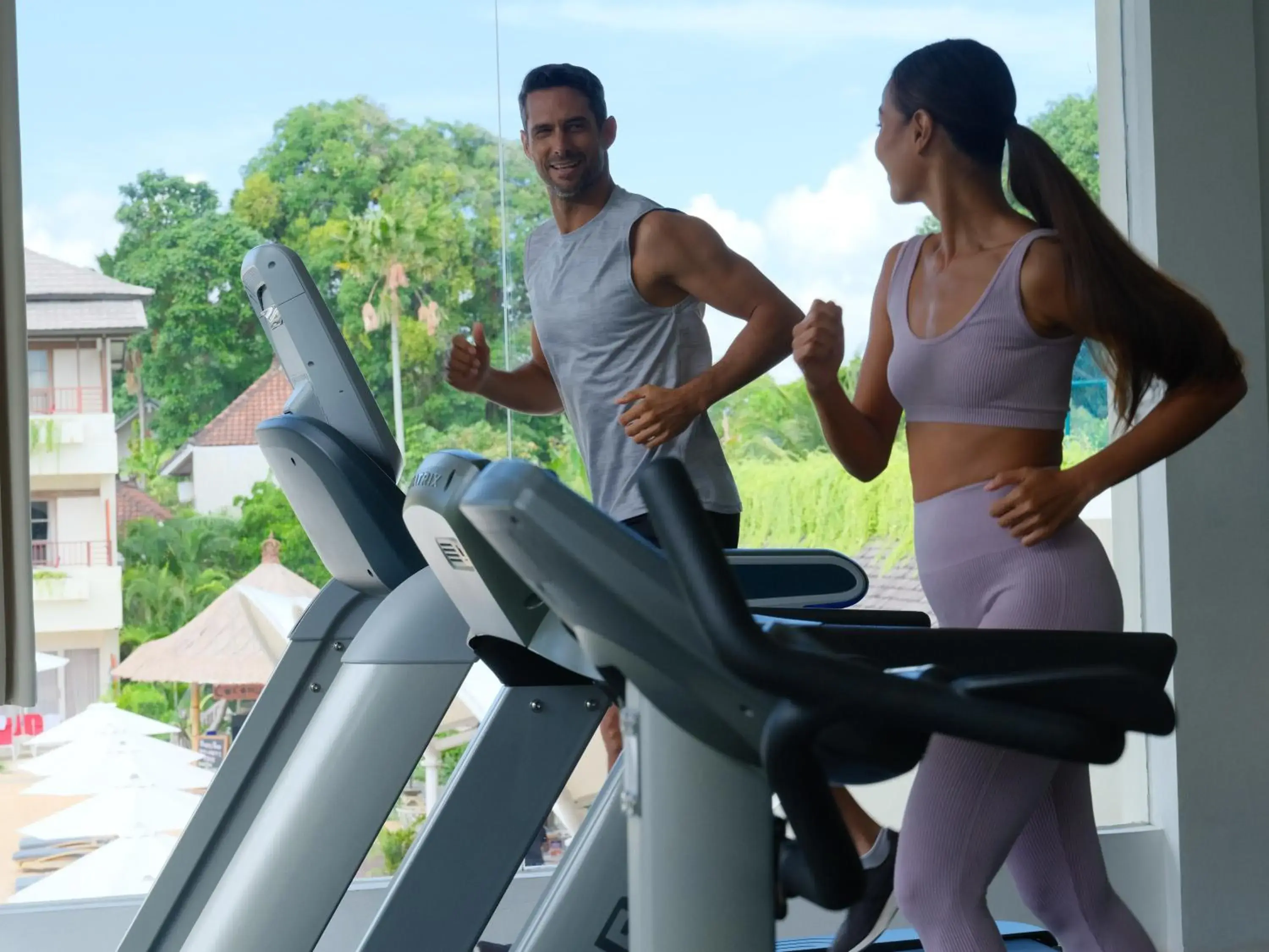 Fitness centre/facilities in Blu-Zea Resort by Double-Six Fitness centre/facilities in Blu-Zea Resort by Double-Six