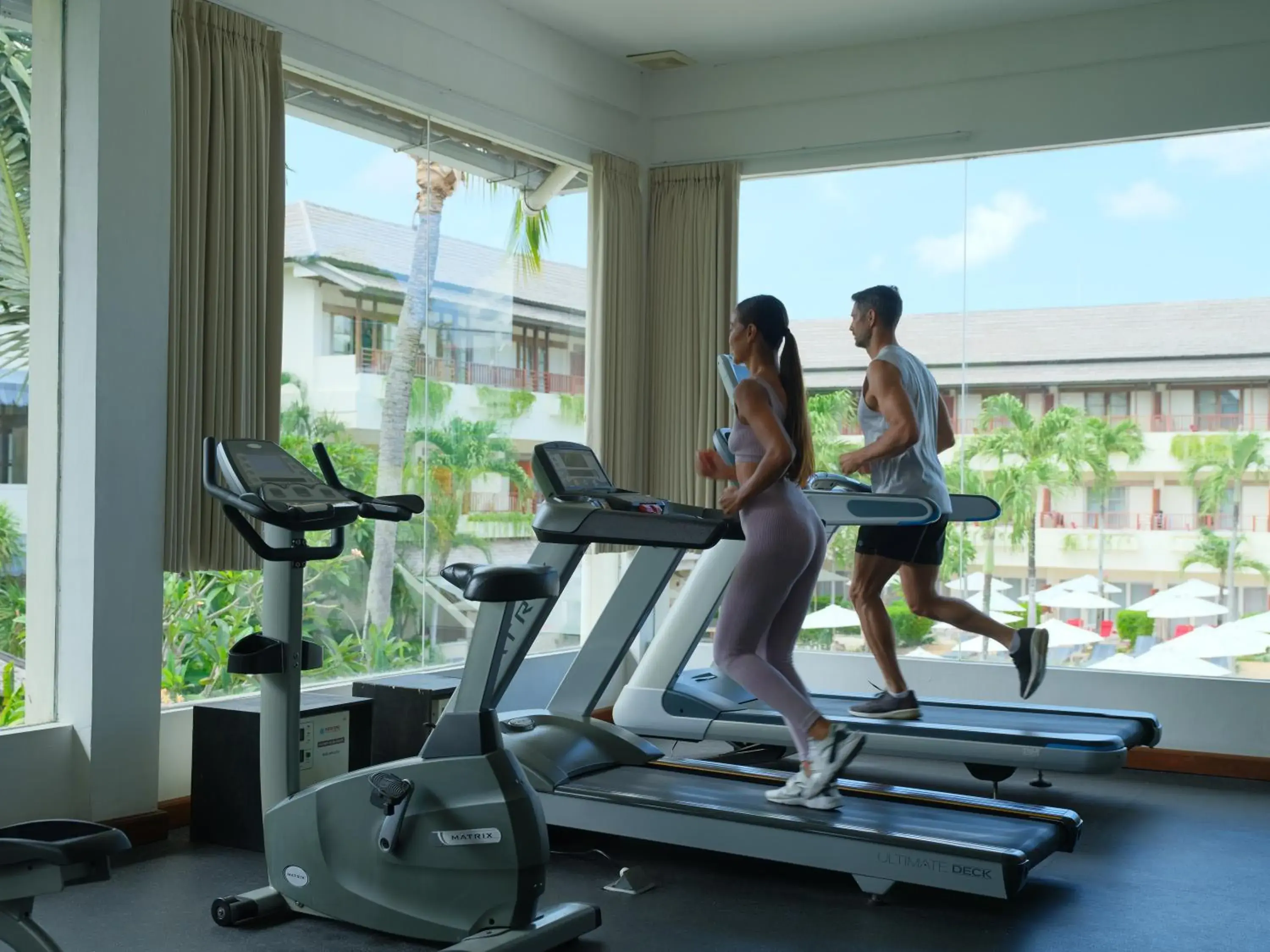 Fitness centre/facilities in Blu-Zea Resort by Double-Six Fitness centre/facilities in Blu-Zea Resort by Double-Six