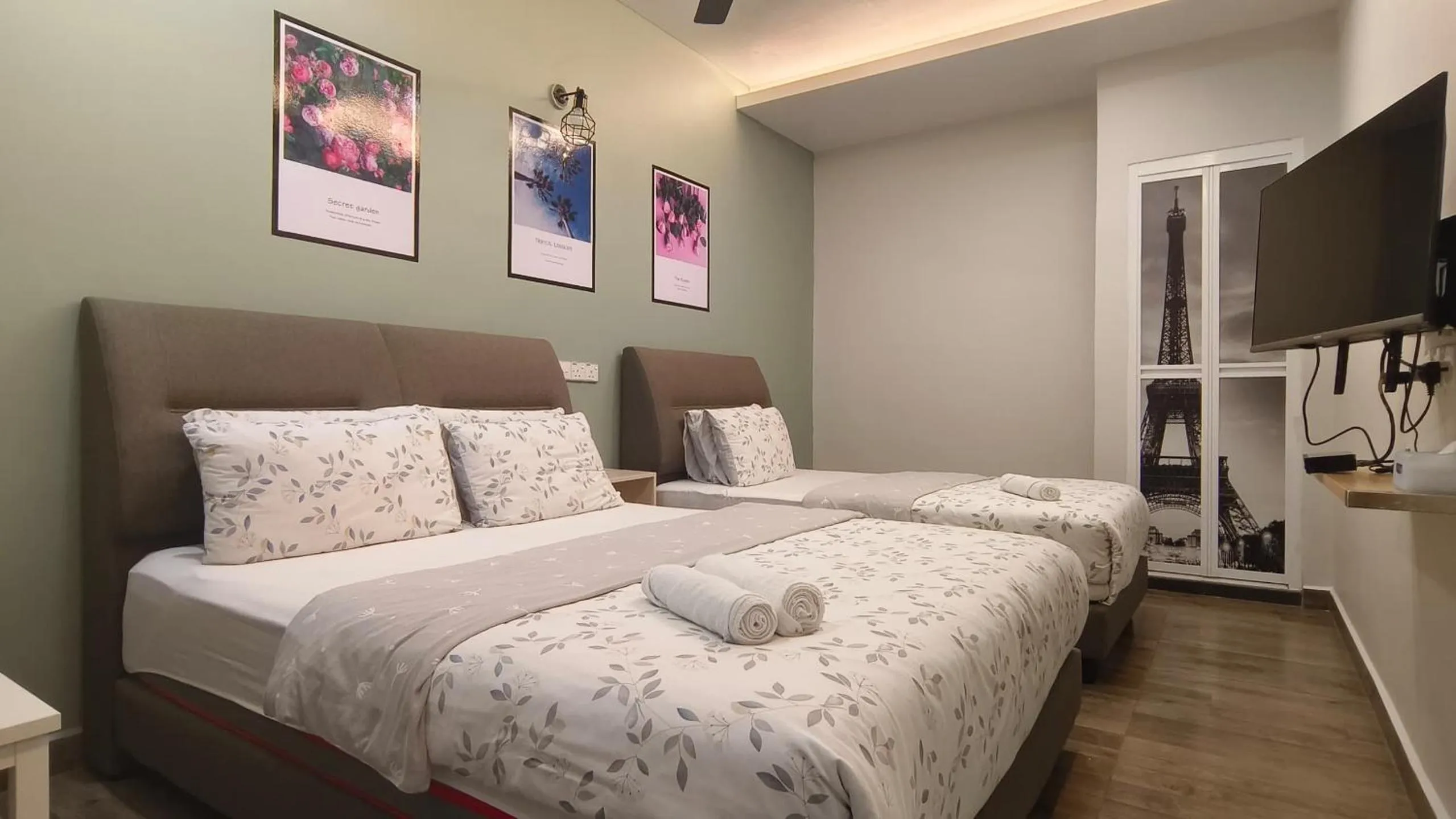 Bed in Pulau Ketam D'island beds&cafe