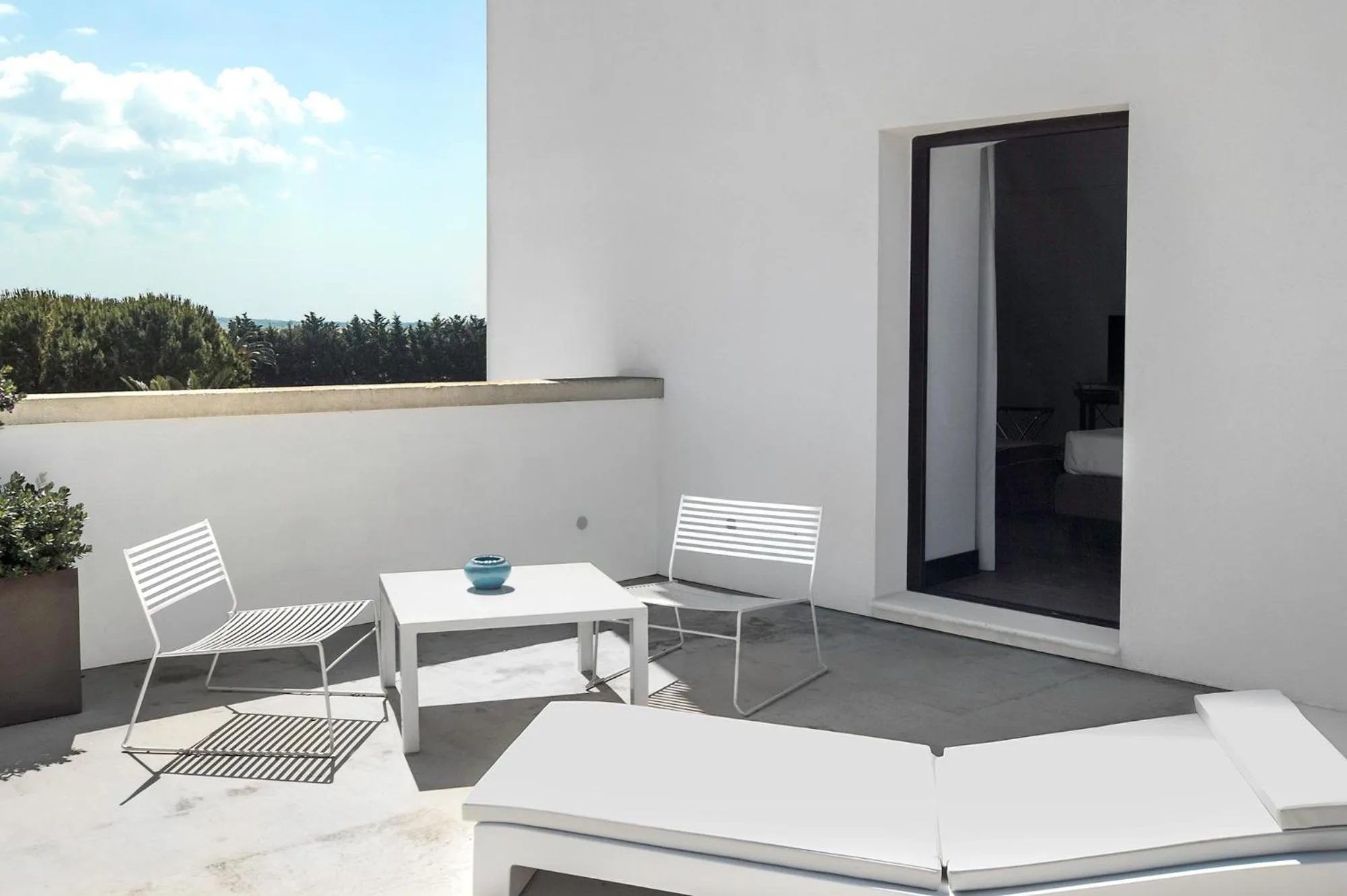 Patio in Masseria Bagnara Resort & Spa