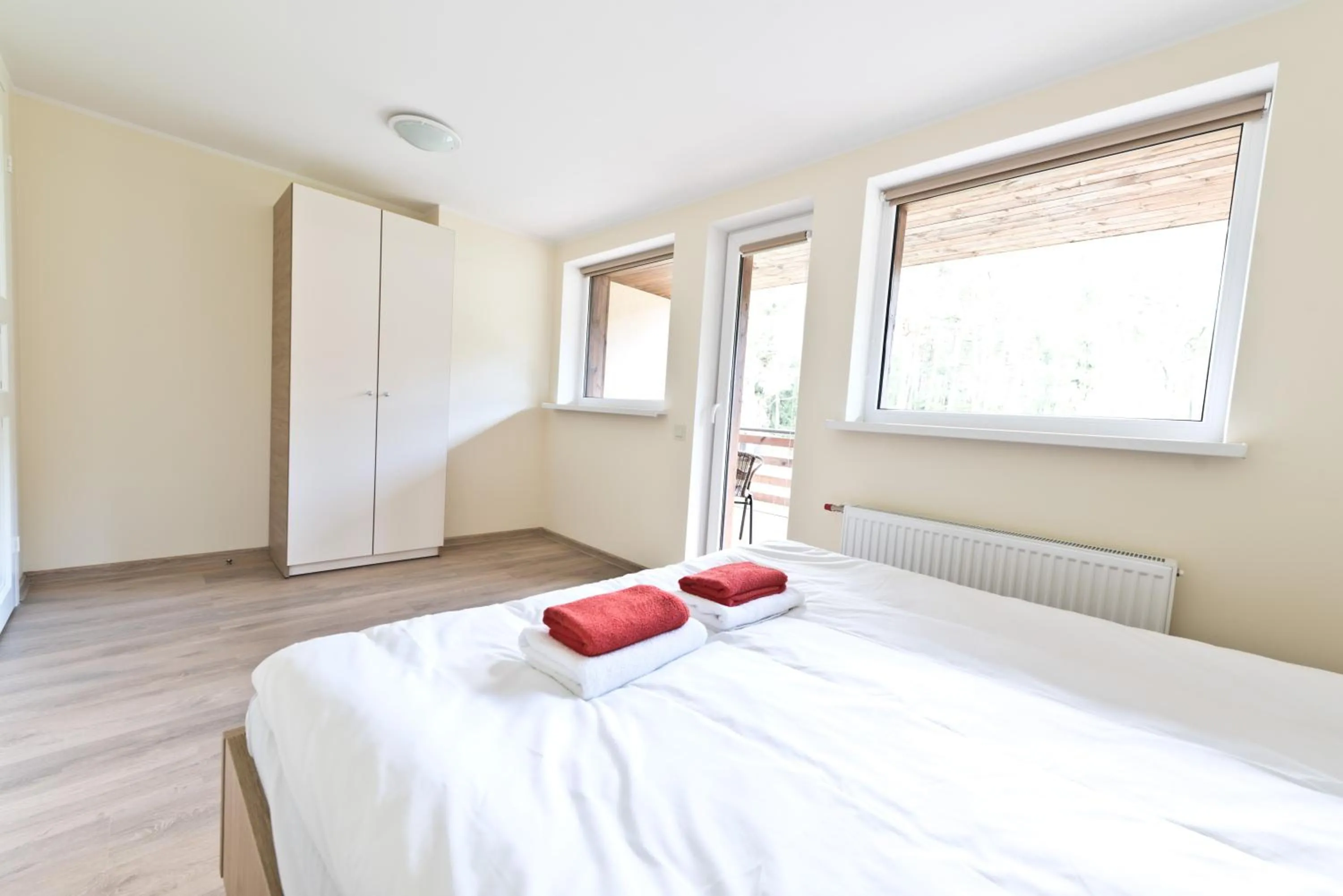 Bedroom in Bella Jūrmala ApartHotel