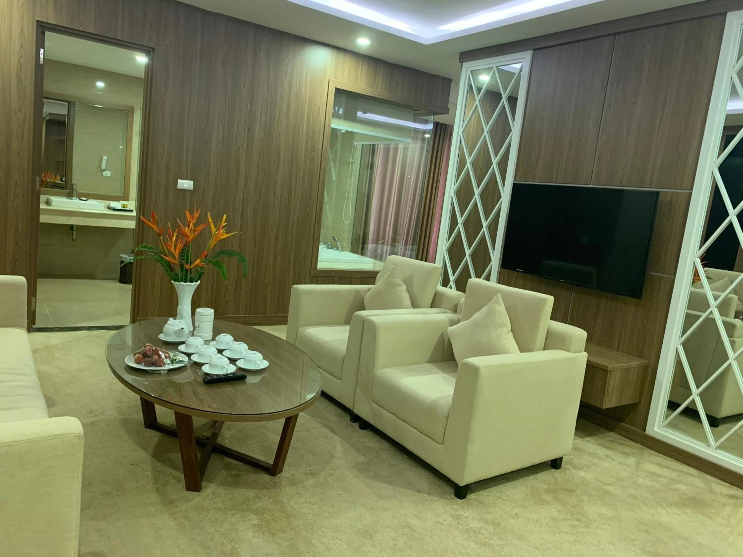 Living room in Muong Thanh Luxury Ha Nam