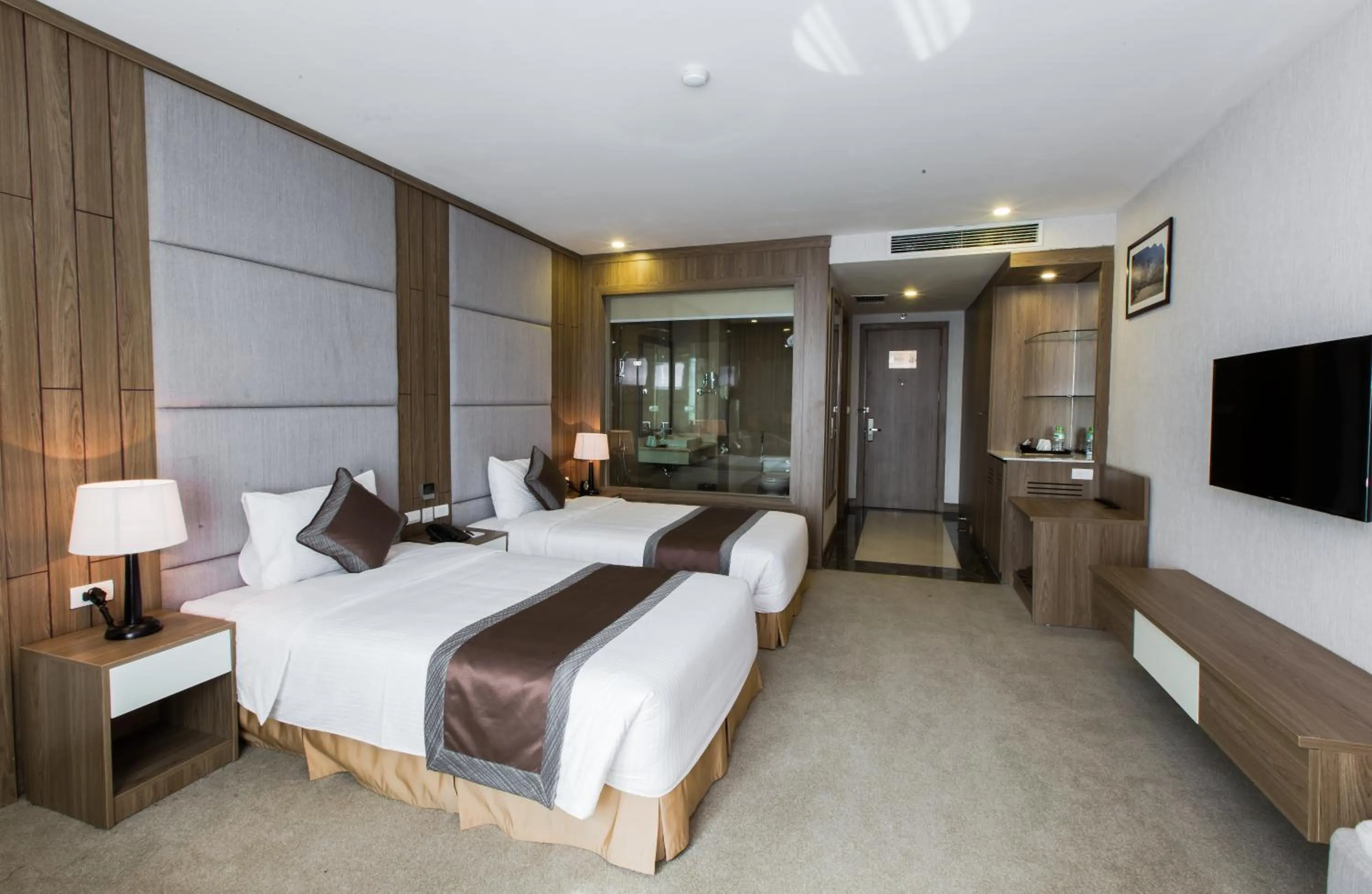 Bedroom, Bed in Muong Thanh Luxury Ha Nam