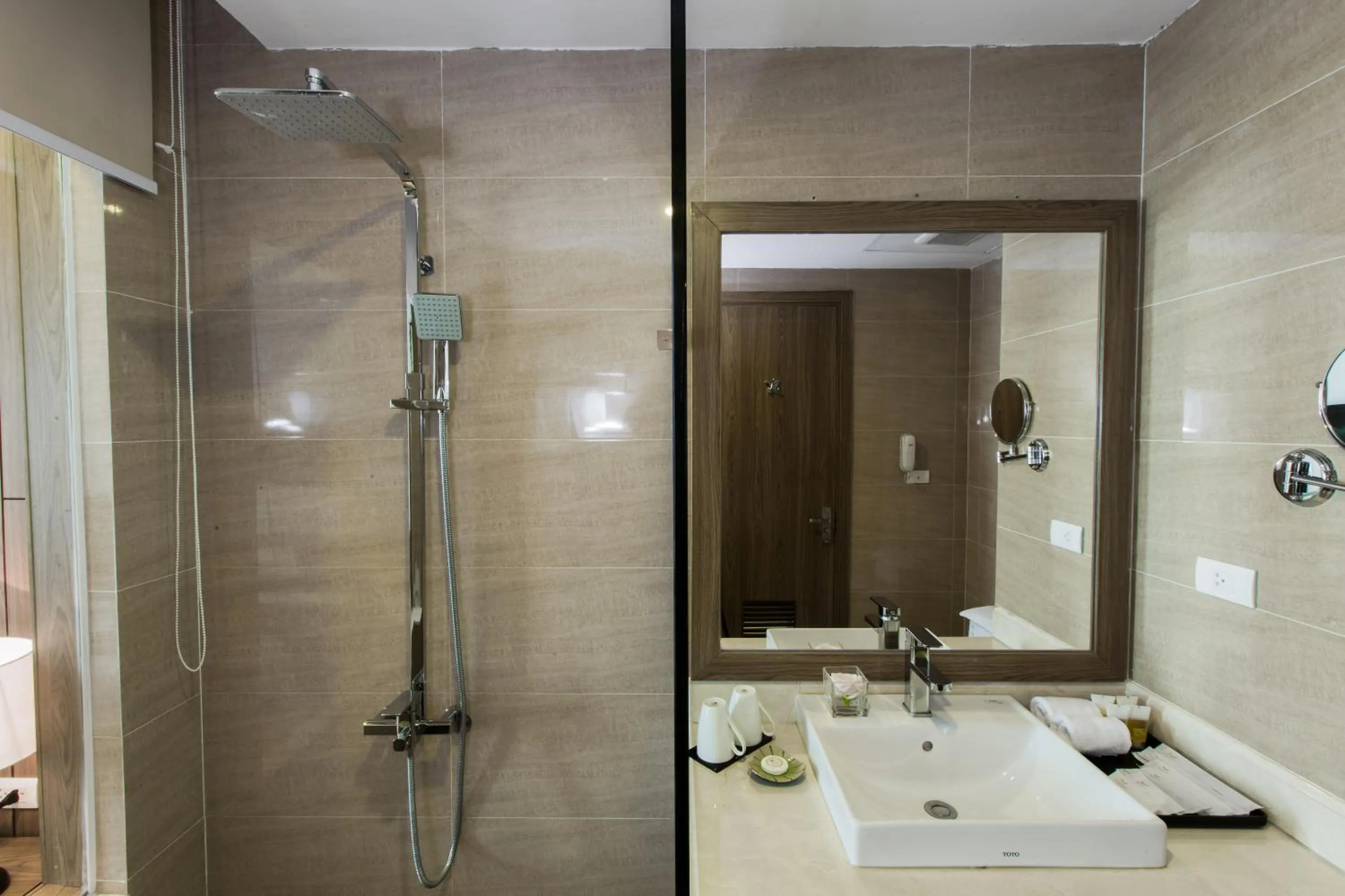 Bathroom in Muong Thanh Luxury Ha Nam