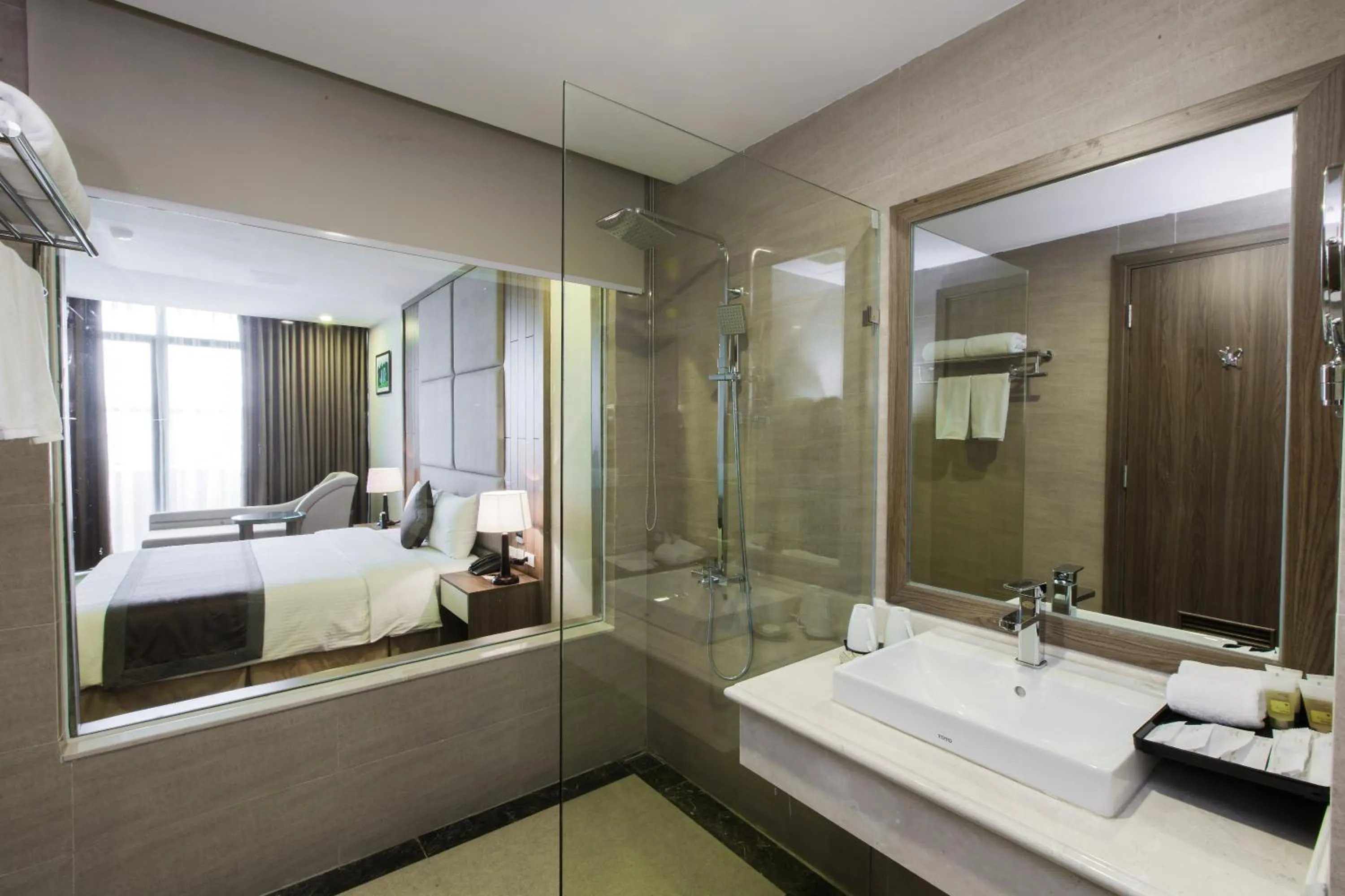 Shower in Muong Thanh Luxury Ha Nam