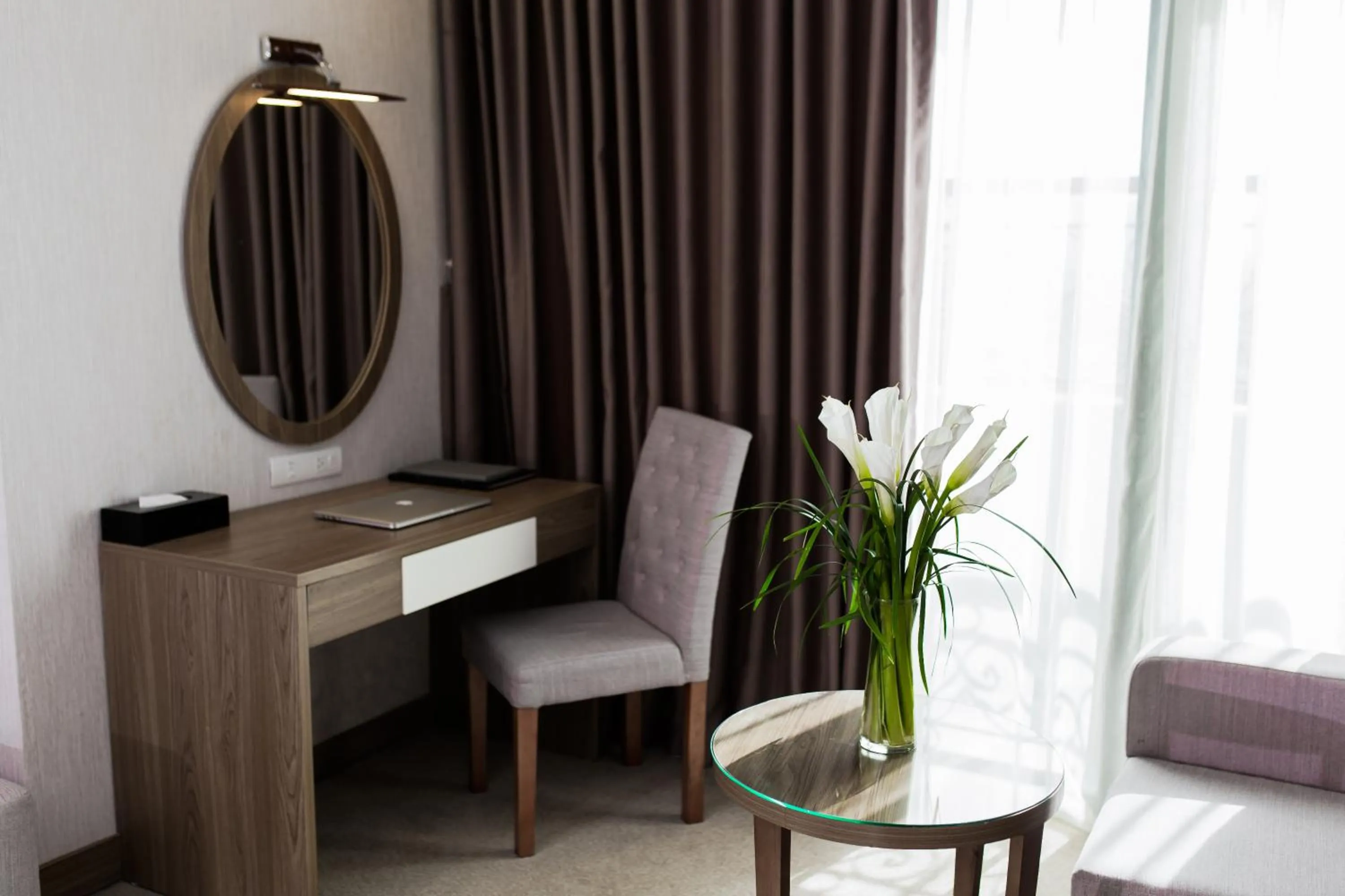 Seating area in Muong Thanh Luxury Ha Nam