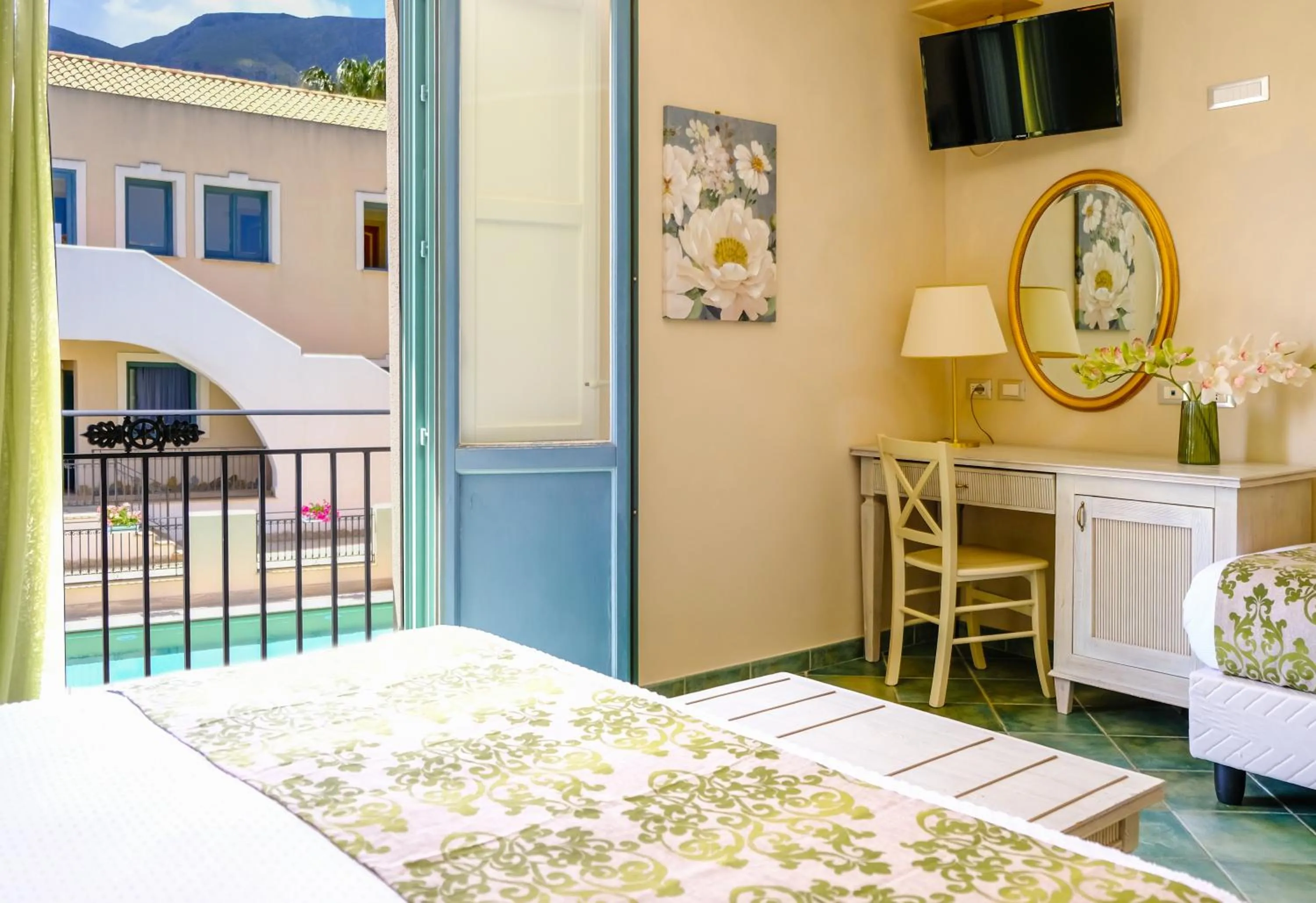 Photo of the whole room in Hotel Baglio Di Scopello