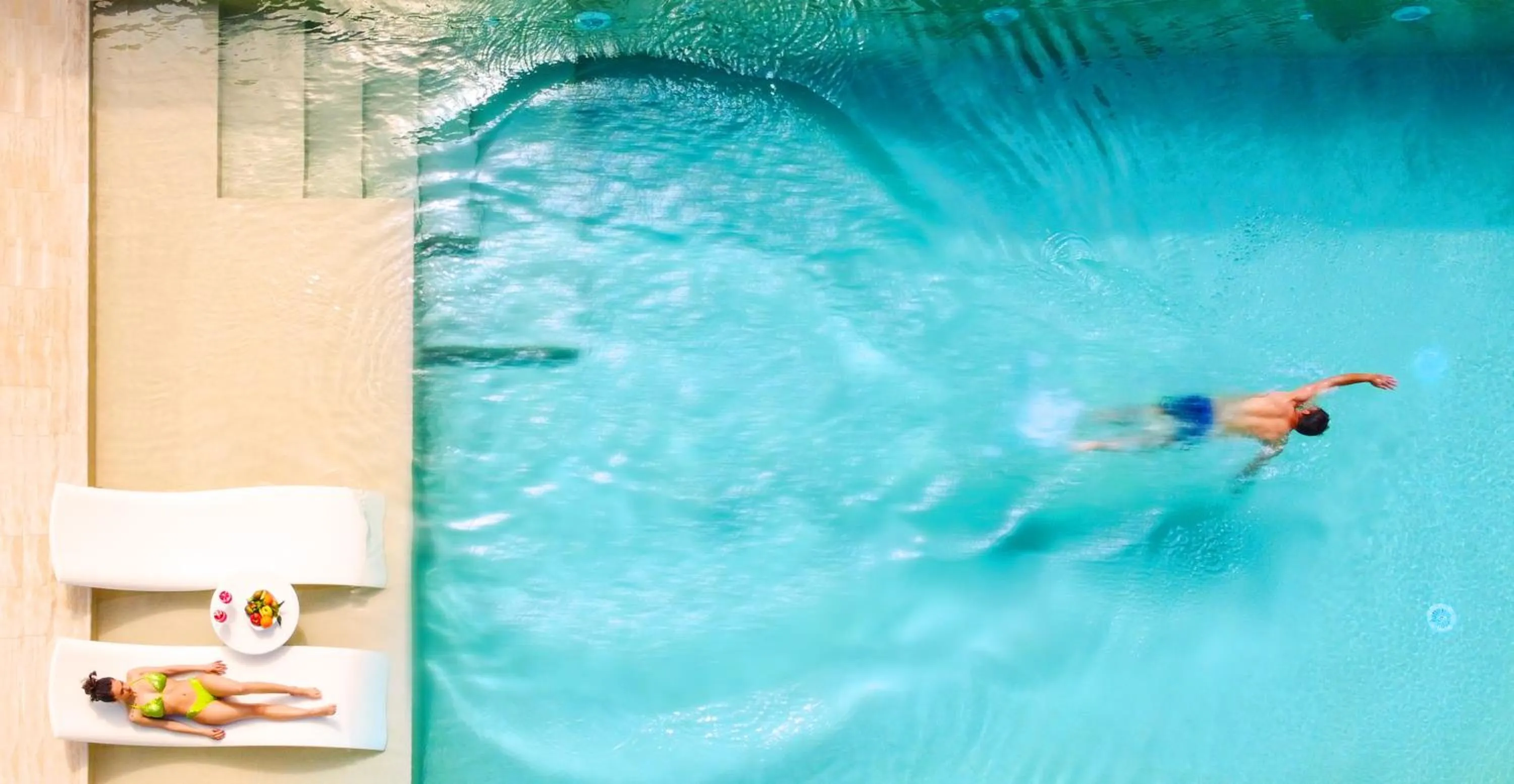 Swimming pool in Hotel Baglio Di Scopello