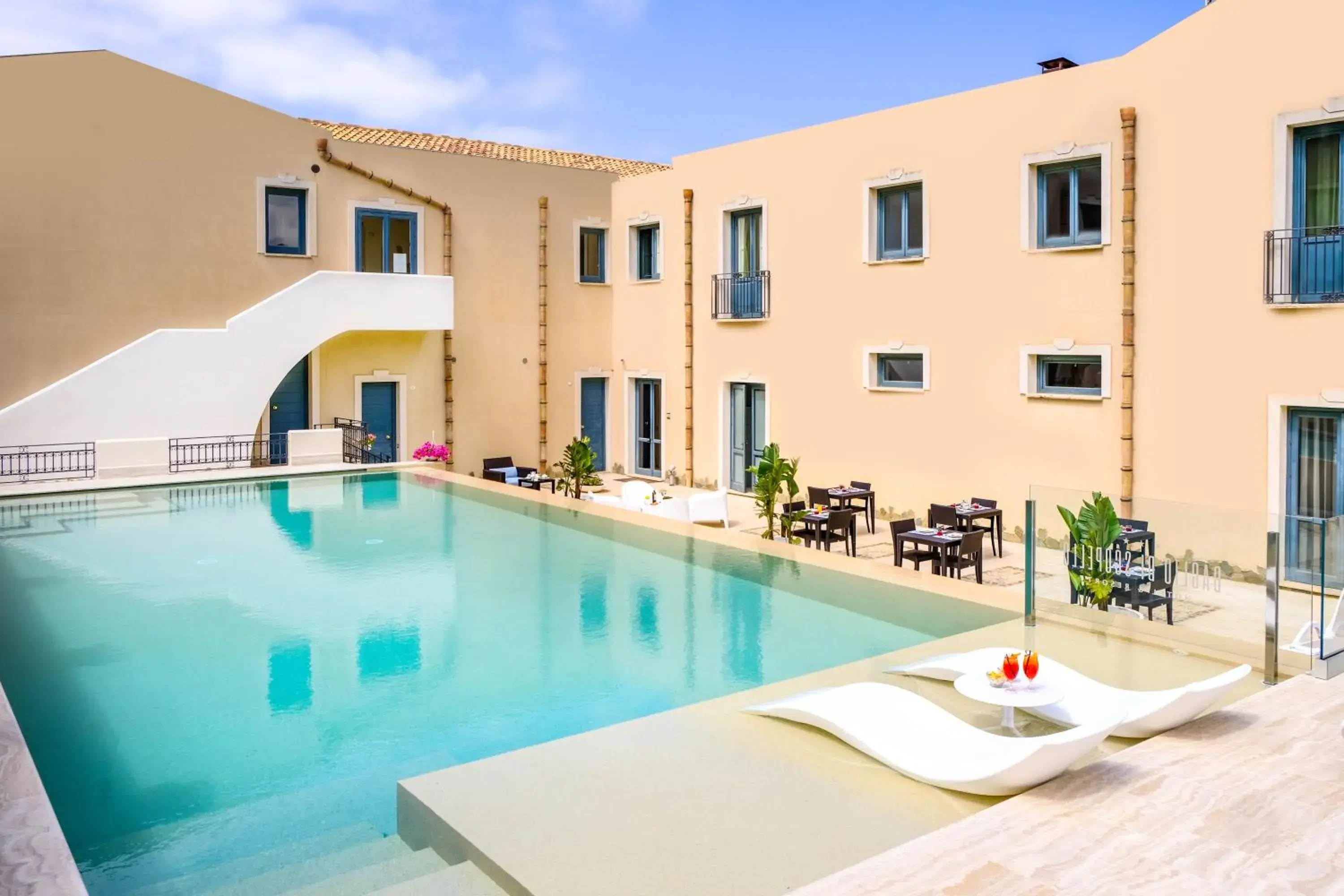 Property building in Hotel Baglio Di Scopello Property building in Hotel Baglio Di Scopello