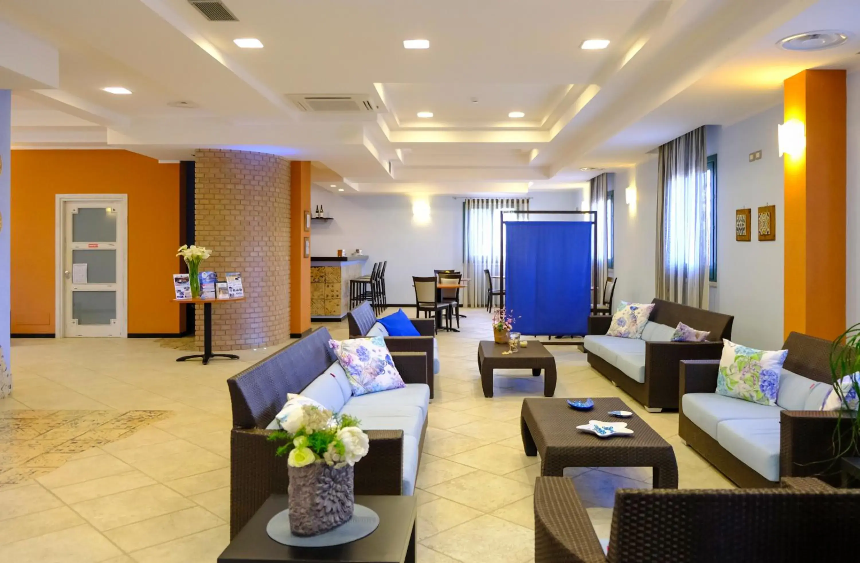 Lobby or reception in Hotel Baglio Di Scopello Lobby or reception in Hotel Baglio Di Scopello